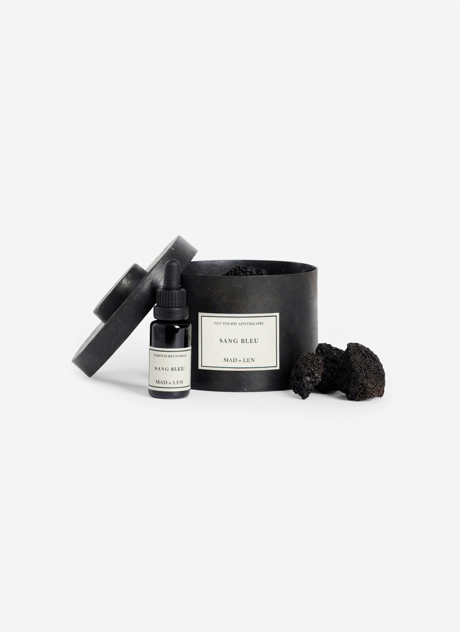 Pot-Pourri w Lava Rocks - Sang Bleu