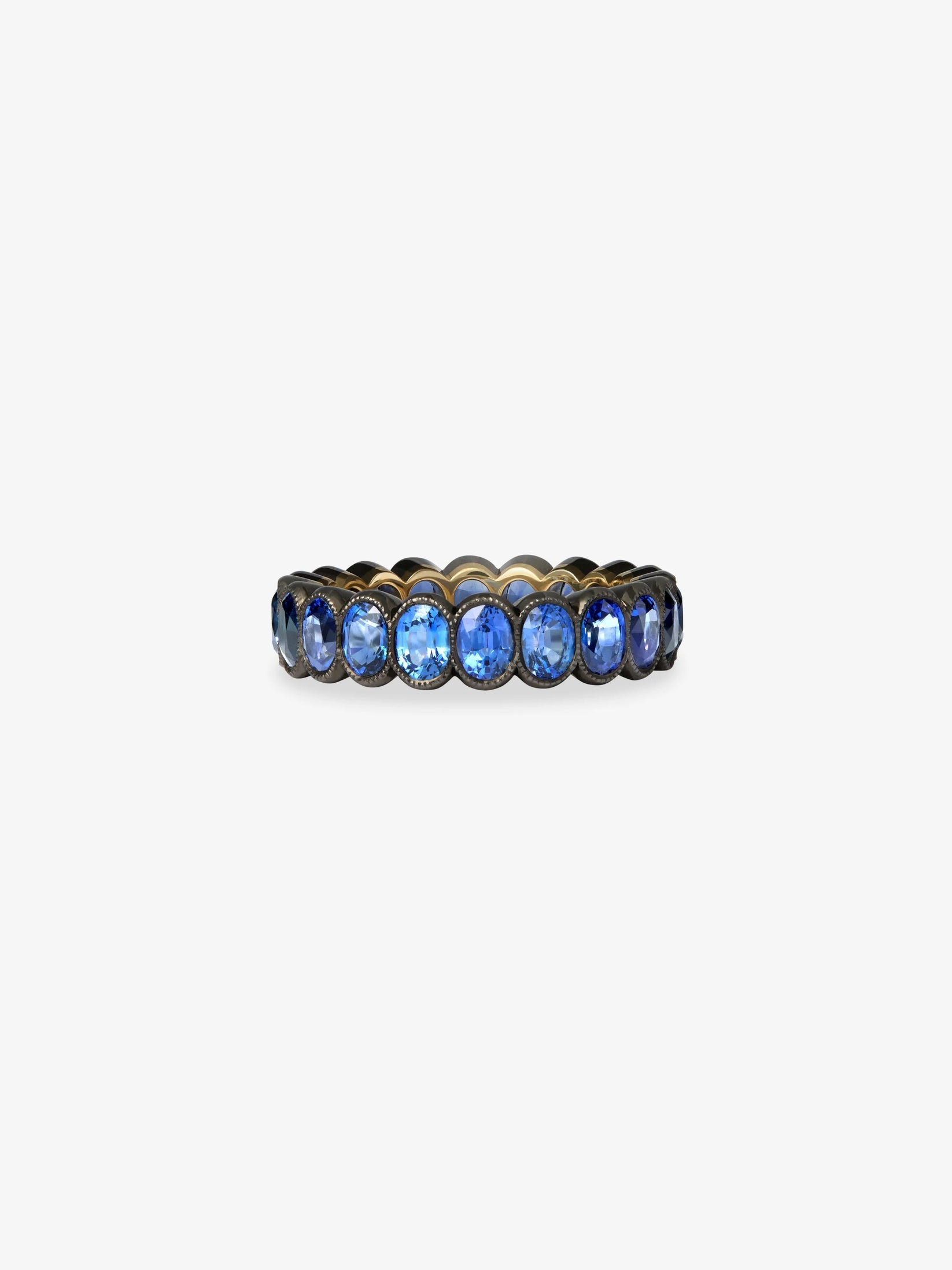 Sapphire Eternity Band - Sapphire Oval 4.20ct