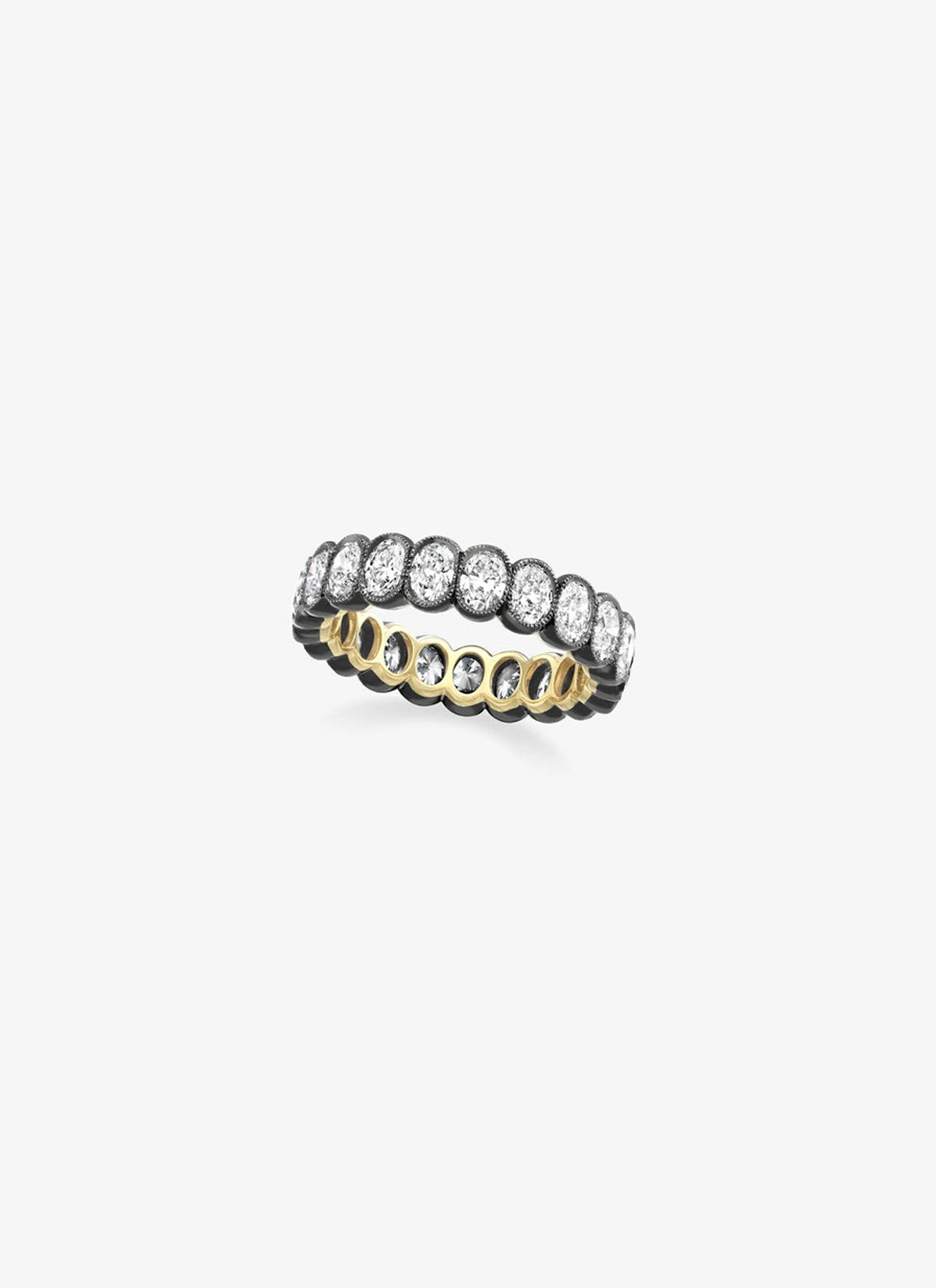 Eternity Band - Small Oval Diamond BWG