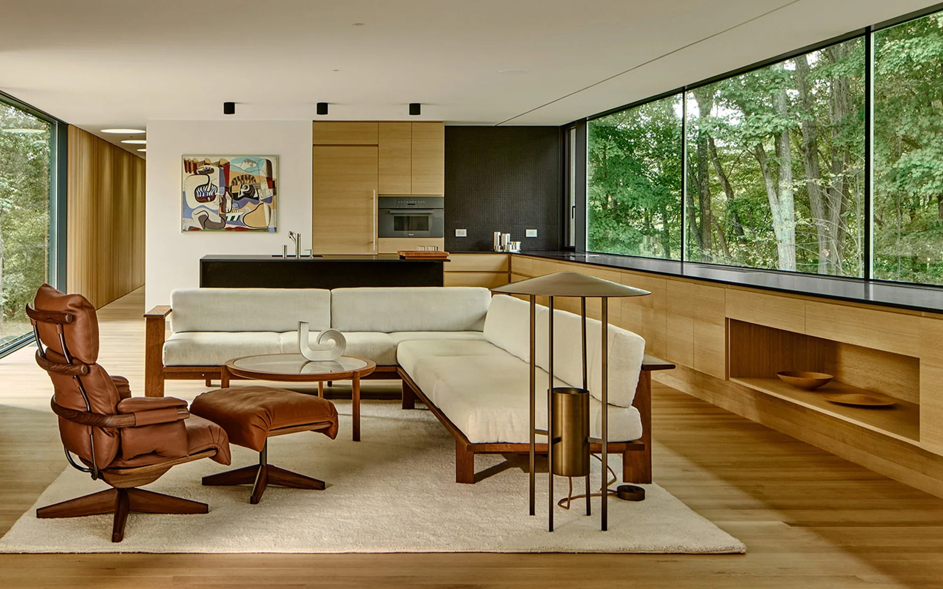 Ramus Lounge Chair and Ottoman