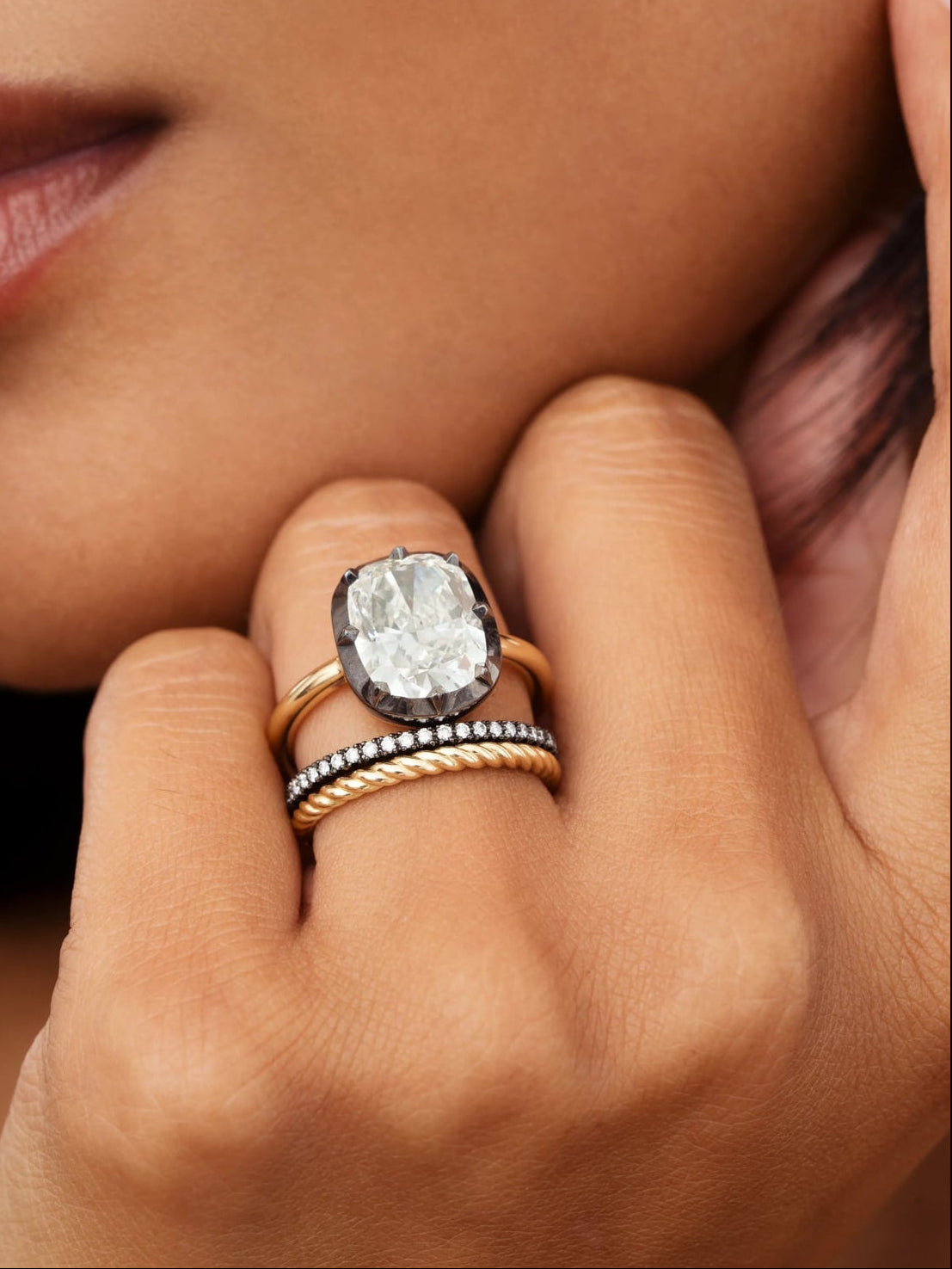 Gold Band - Rope Ring RG