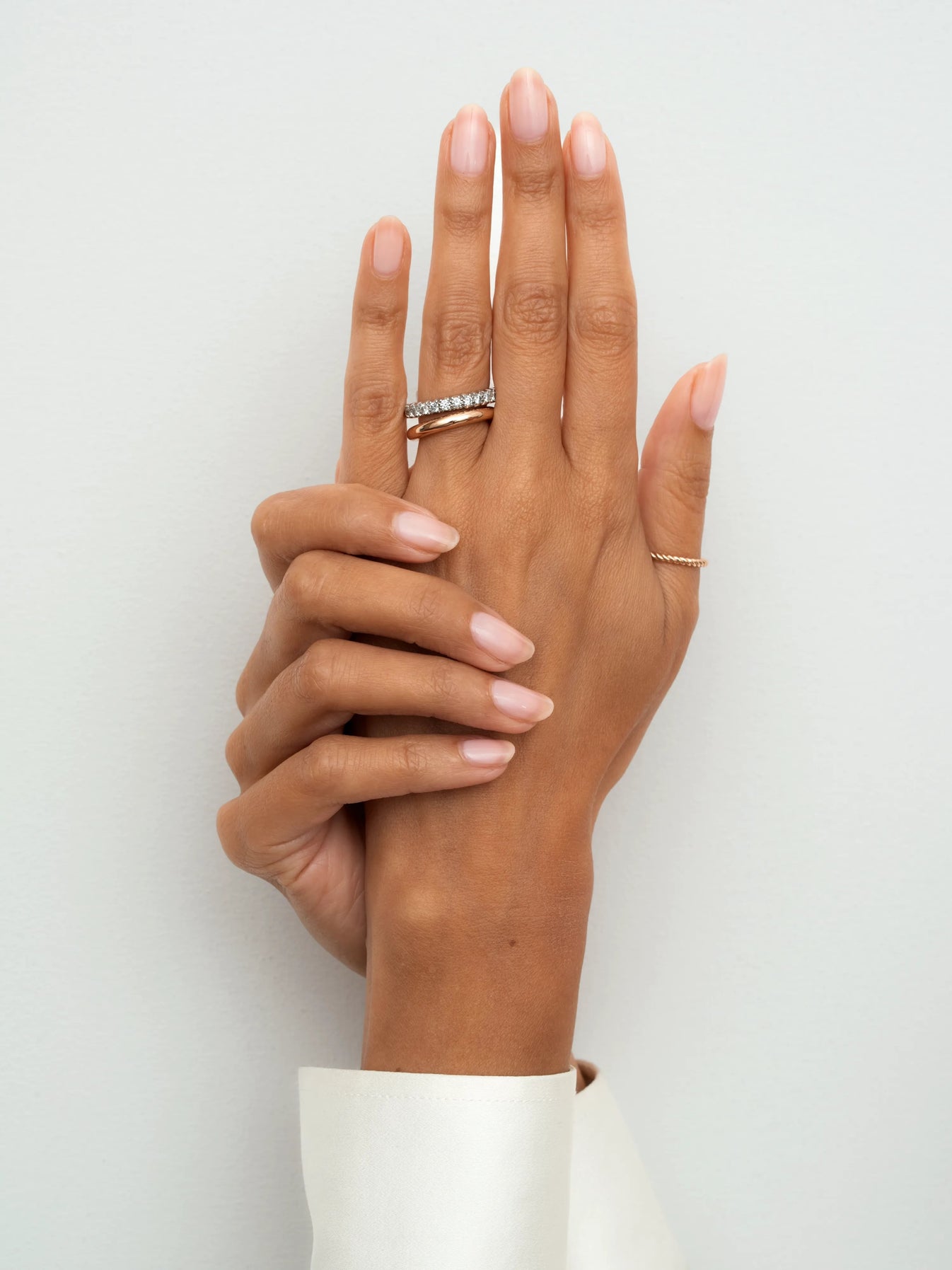 Gold Band - Rope Ring YG