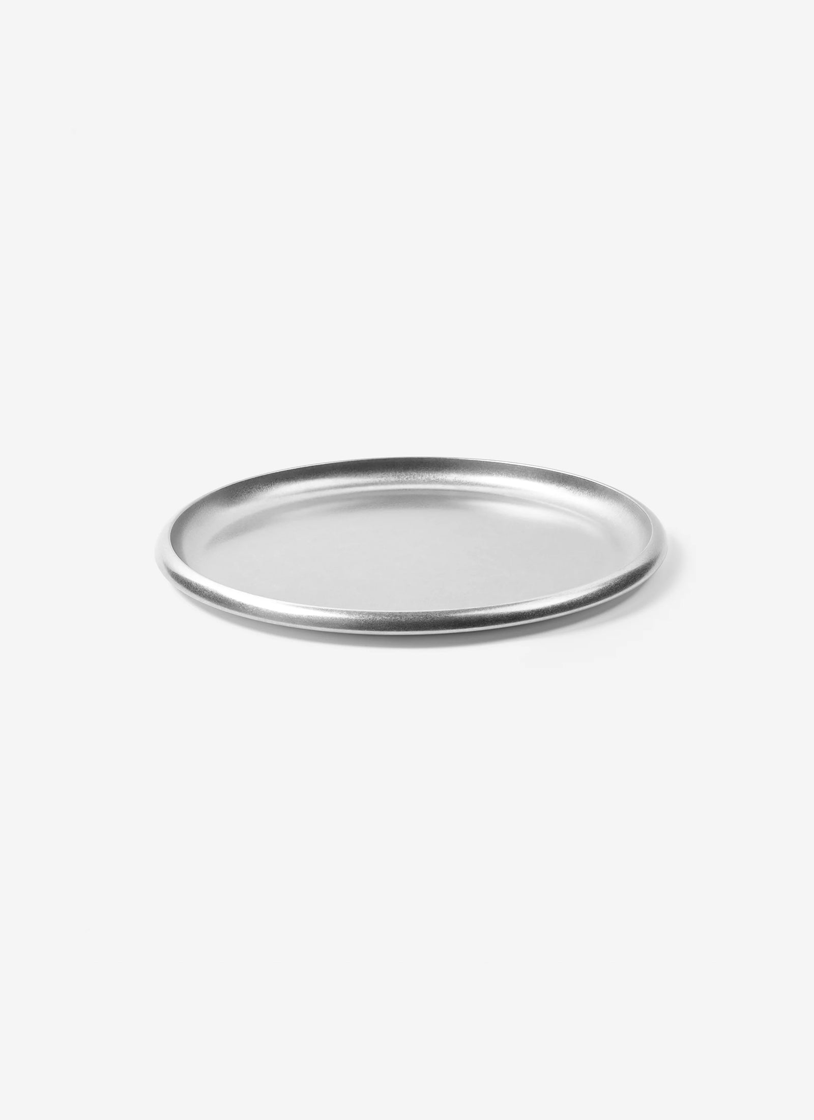 Round Steel Tray - Stonewashed