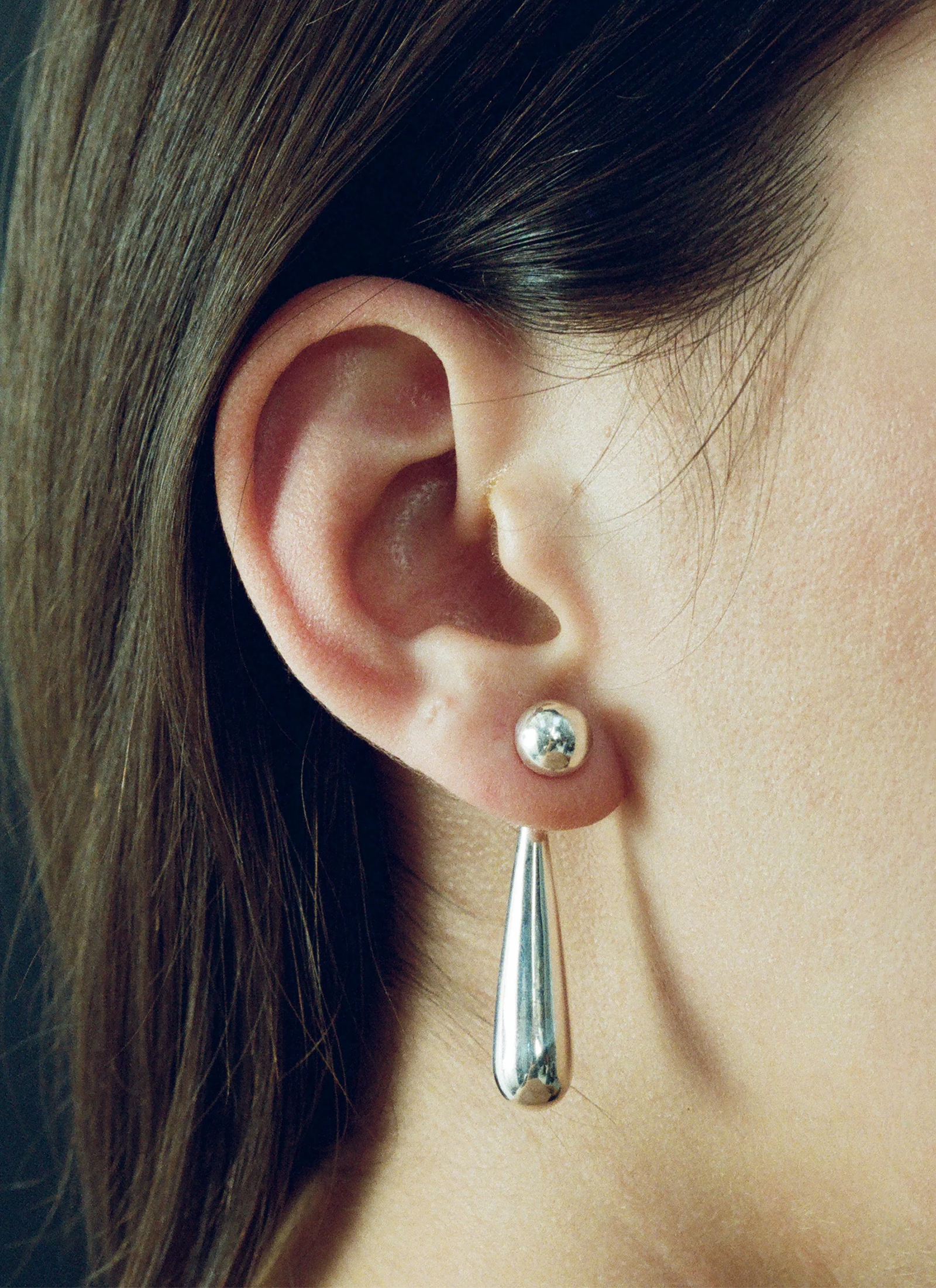 Small Angelika Earrings - Silver