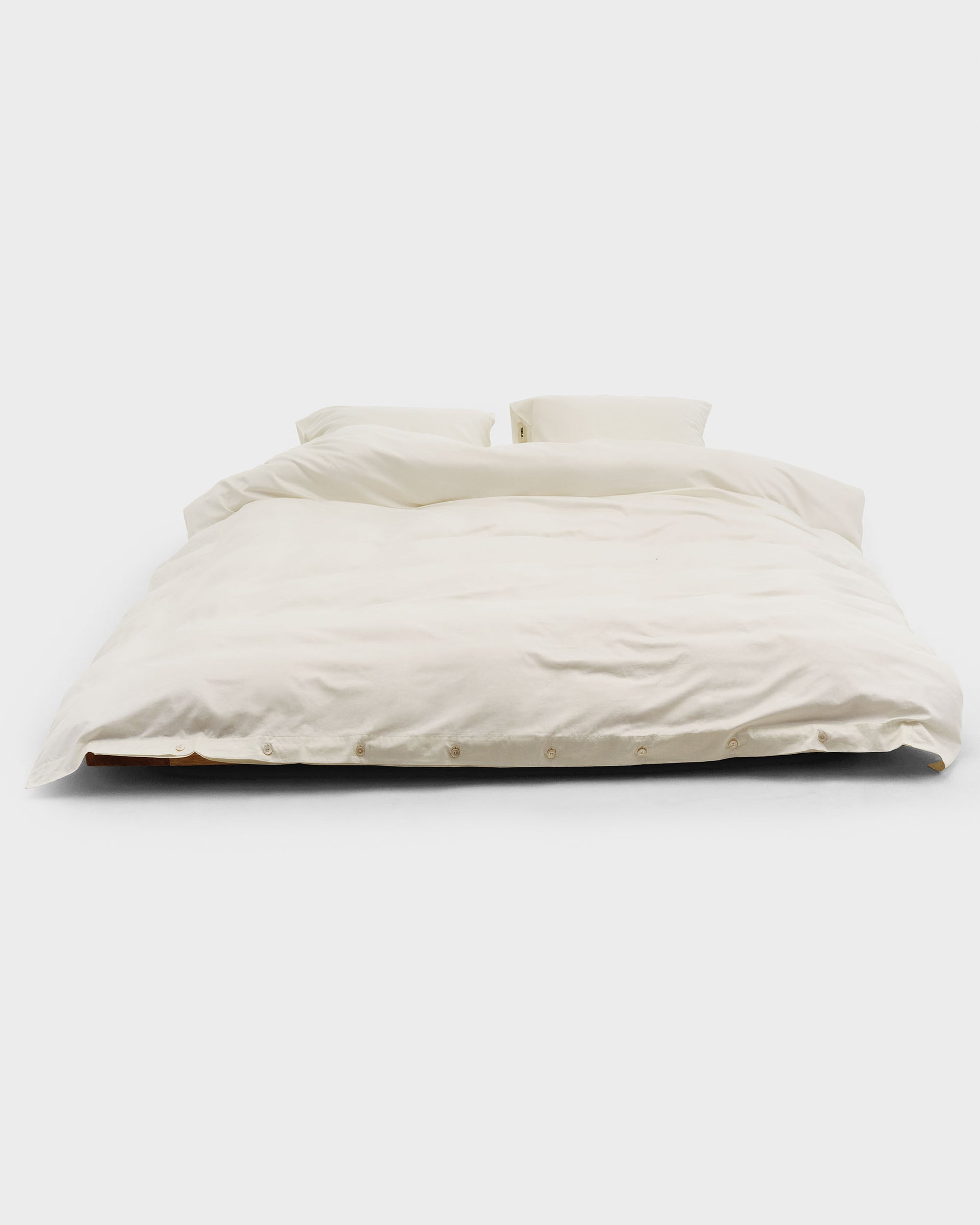 Sateen Pillowcases - Cloud White - Pair