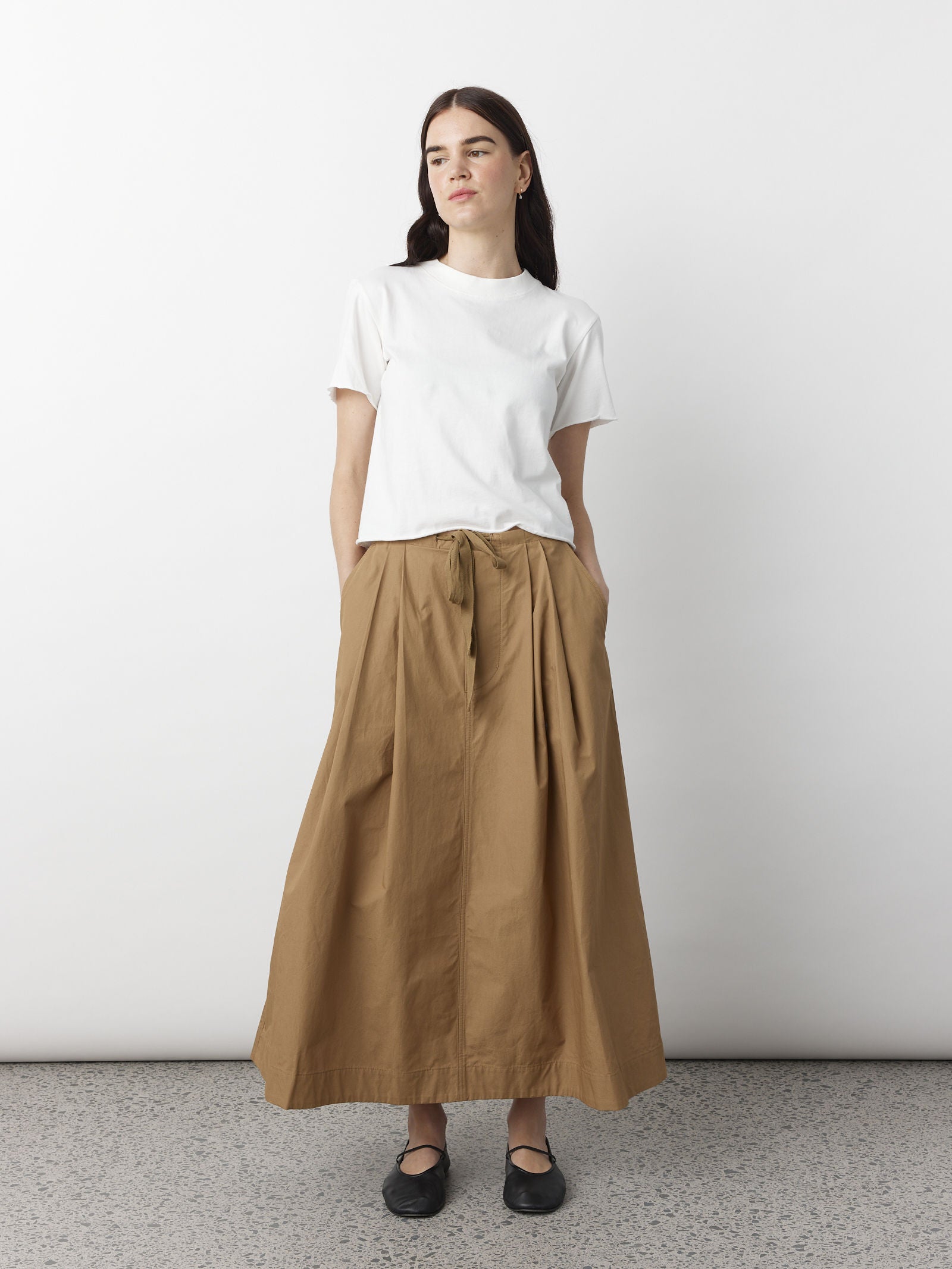 Resort Skirt in Clay