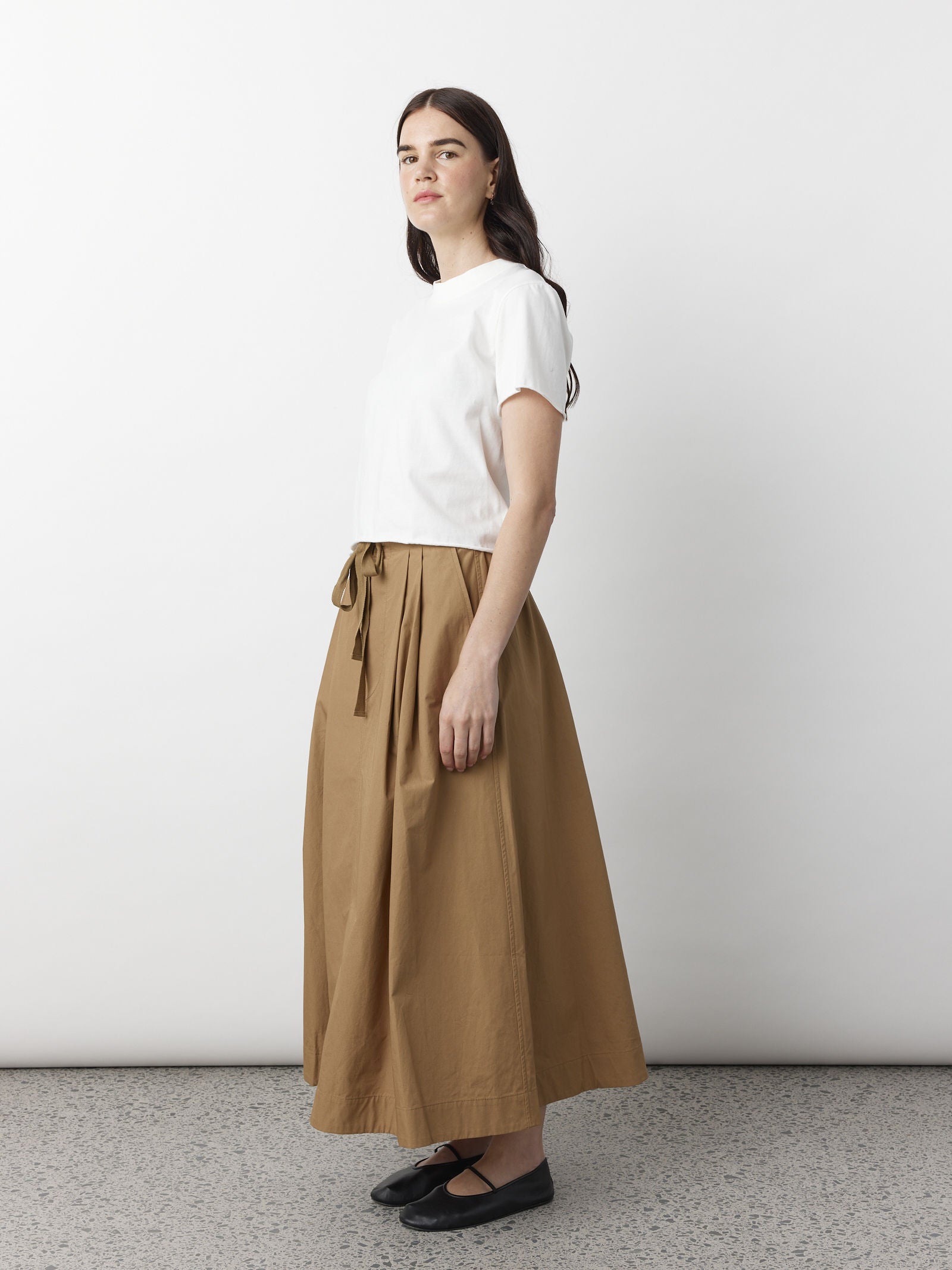 Resort Skirt in Clay