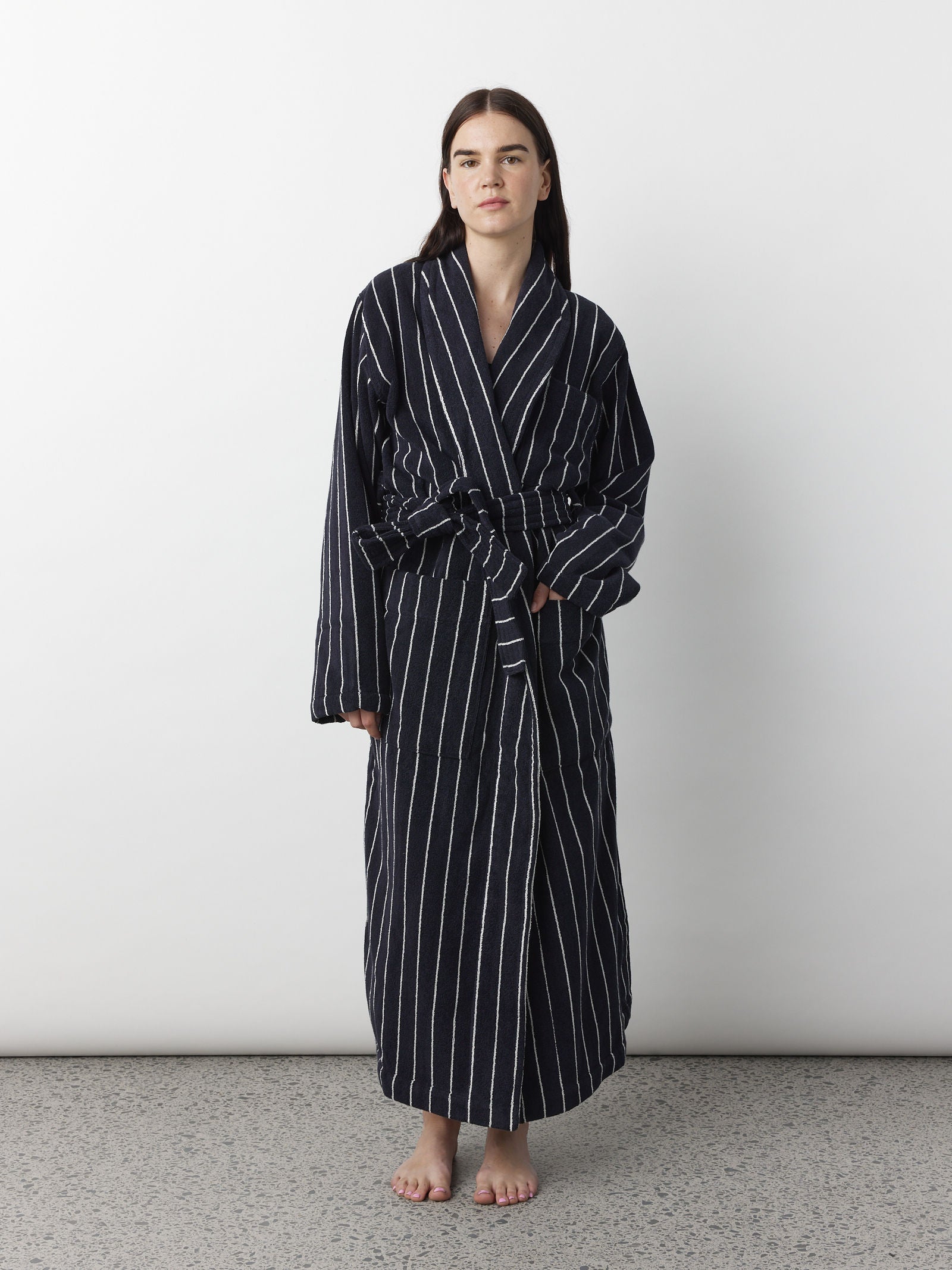 Classic Bathrobe - Antwerp Stripe