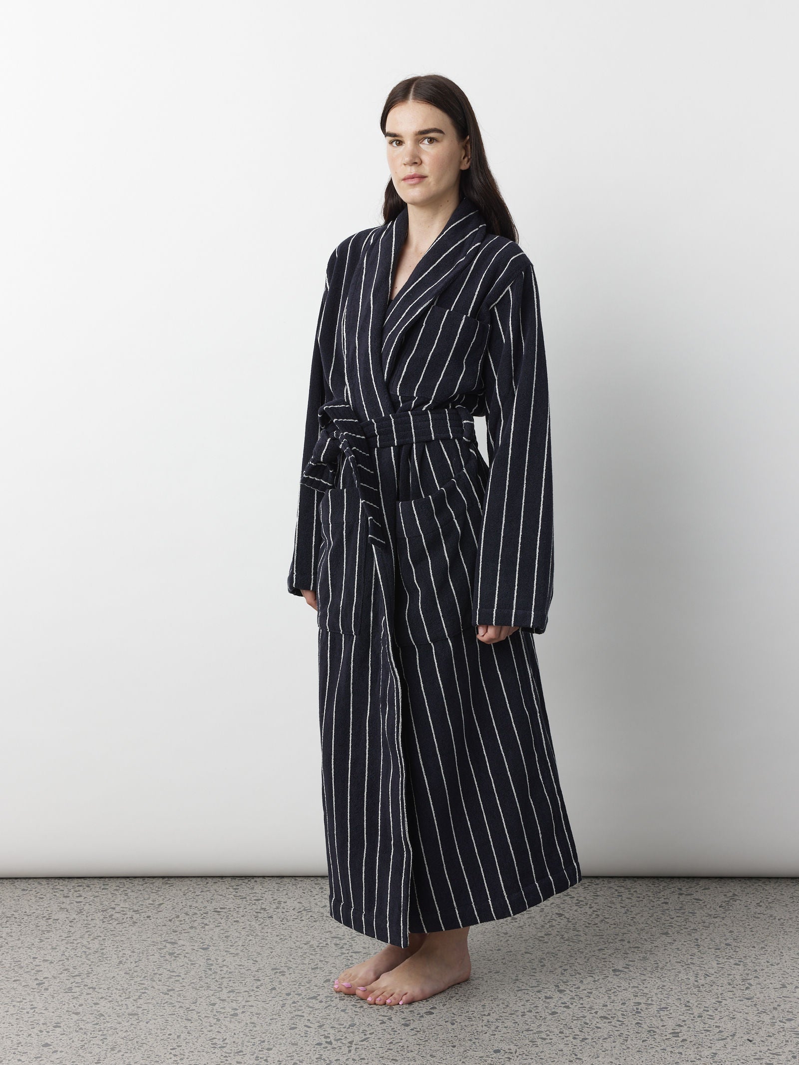 Classic Bathrobe - Antwerp Stripe