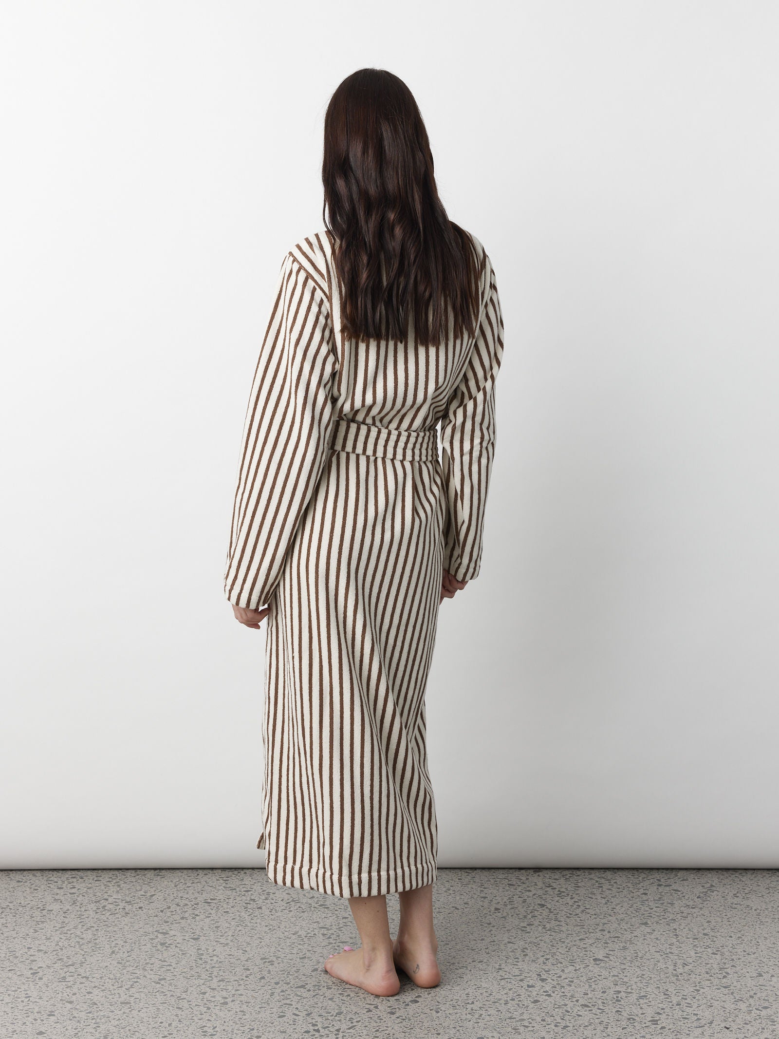 Classic Bathrobe - Kodiak Stripe