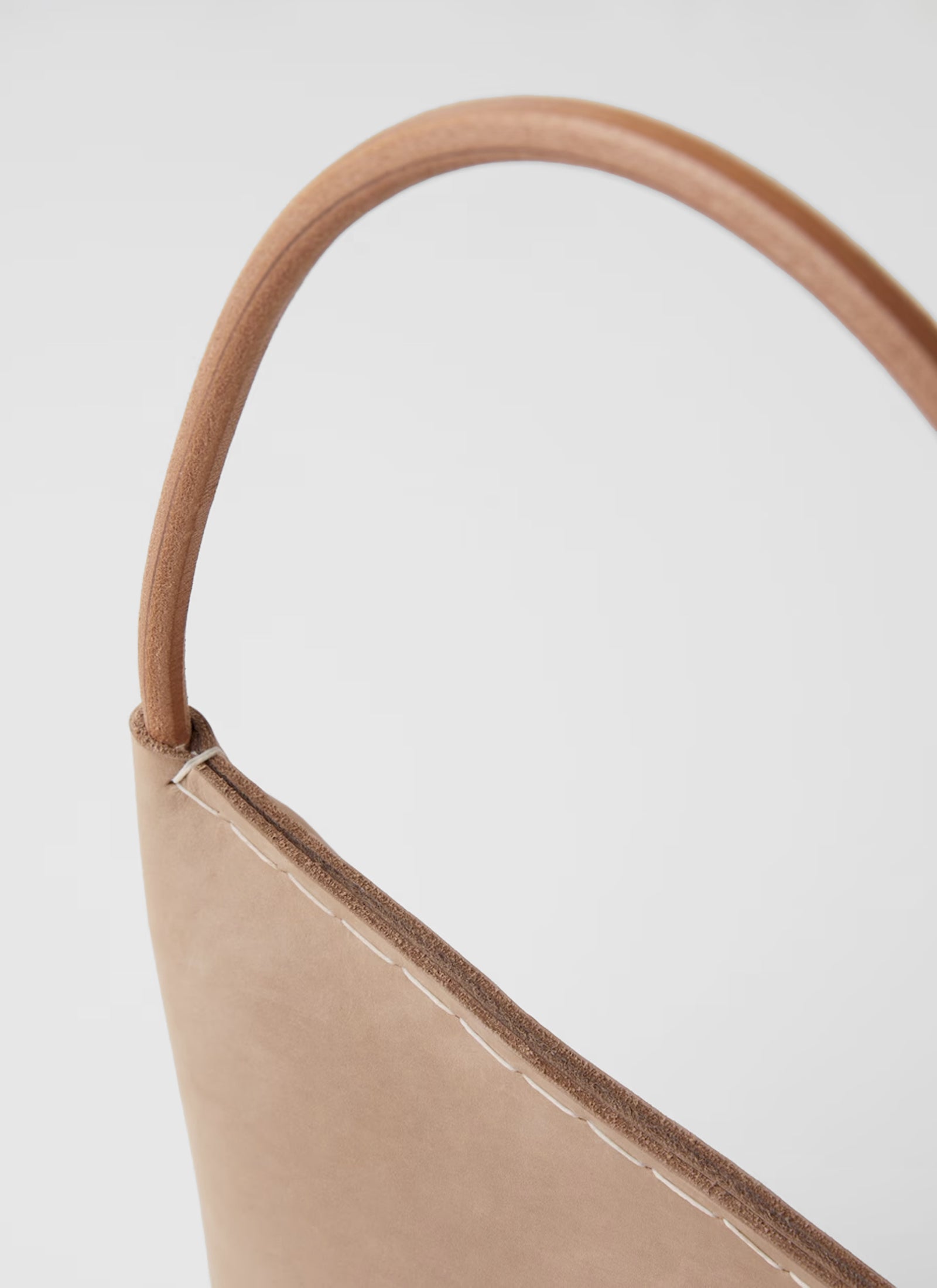 Saco Door Stop - Natural Leather