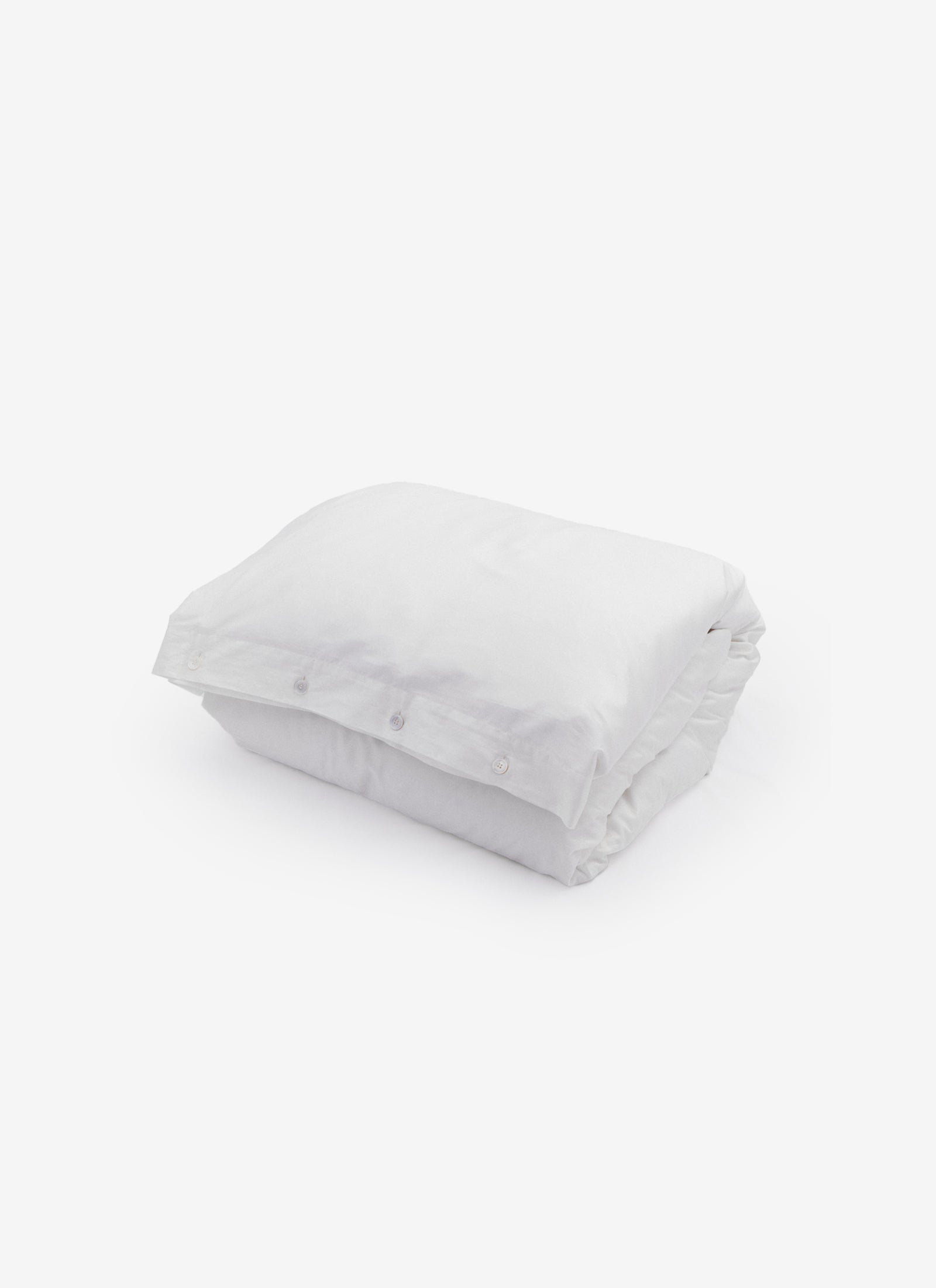 Sateen Duvet Cover - Cloud White