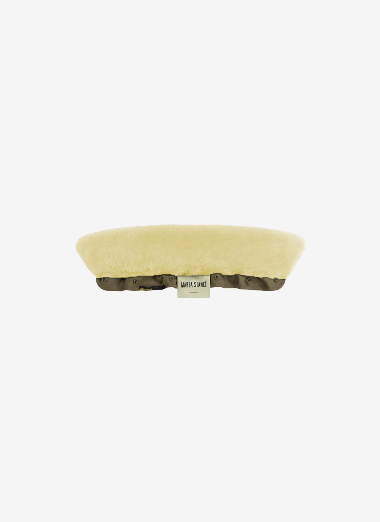 Shearling Collar - Honeysuckle Yellow