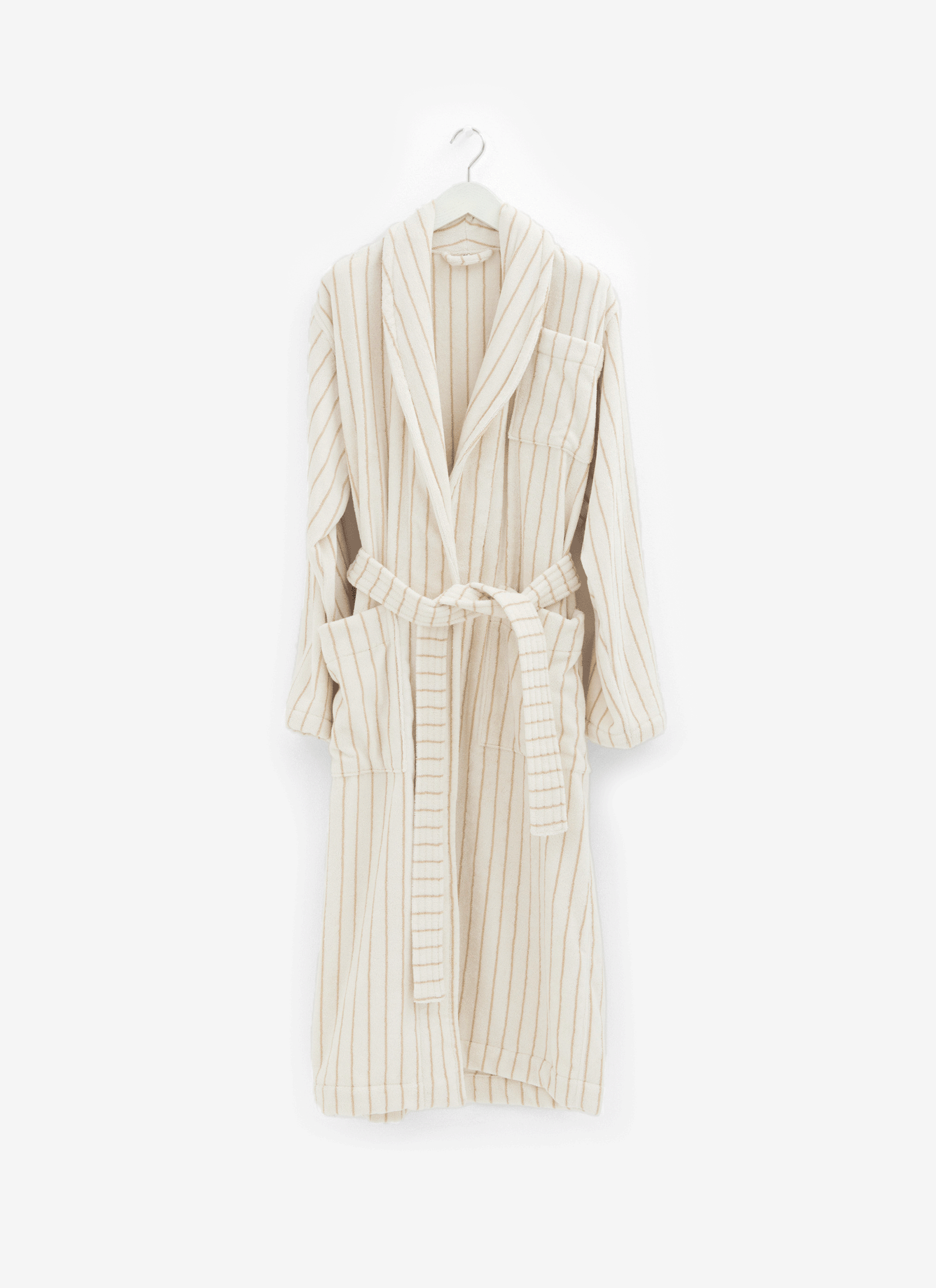 Classic Bathrobe - Sienna Stripe