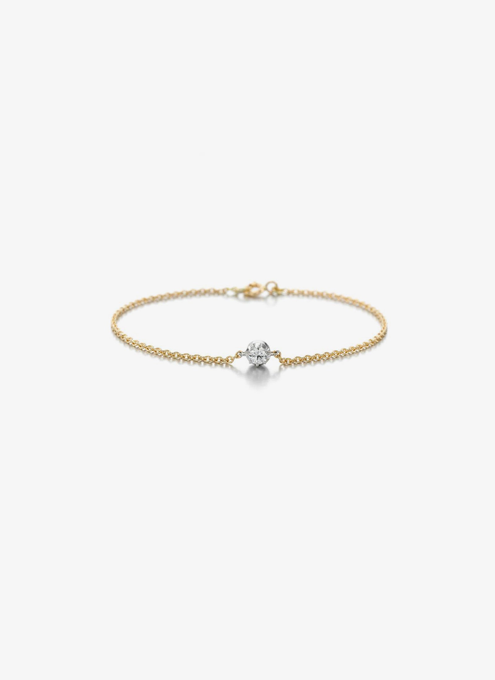 Bracelet Fine - Cut-Down Diamond 0.25ct