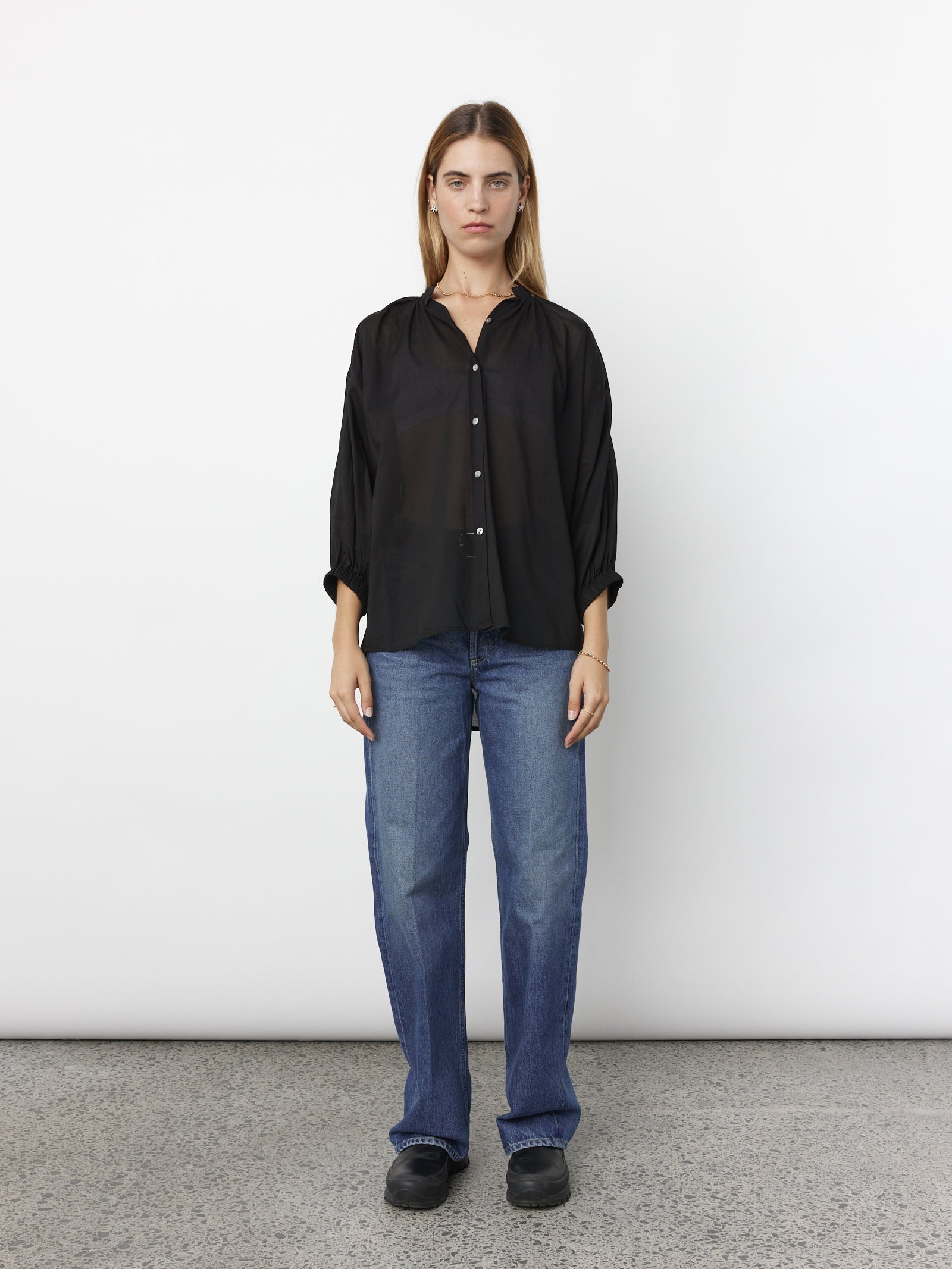 Everyday Blouse in Black