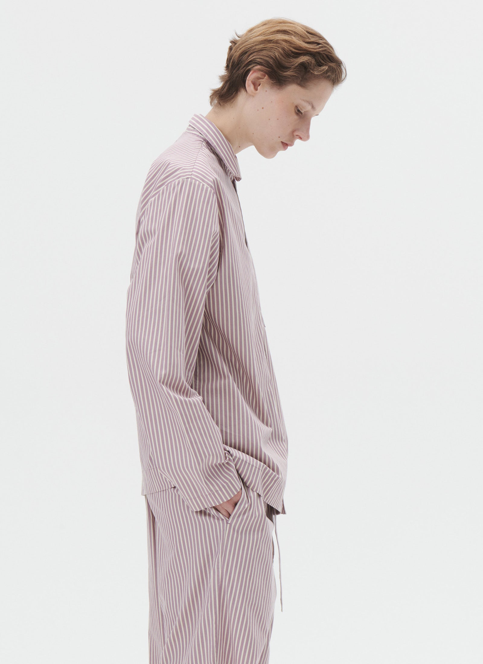 Poplin Sleep Shirt - Skipper Stripes