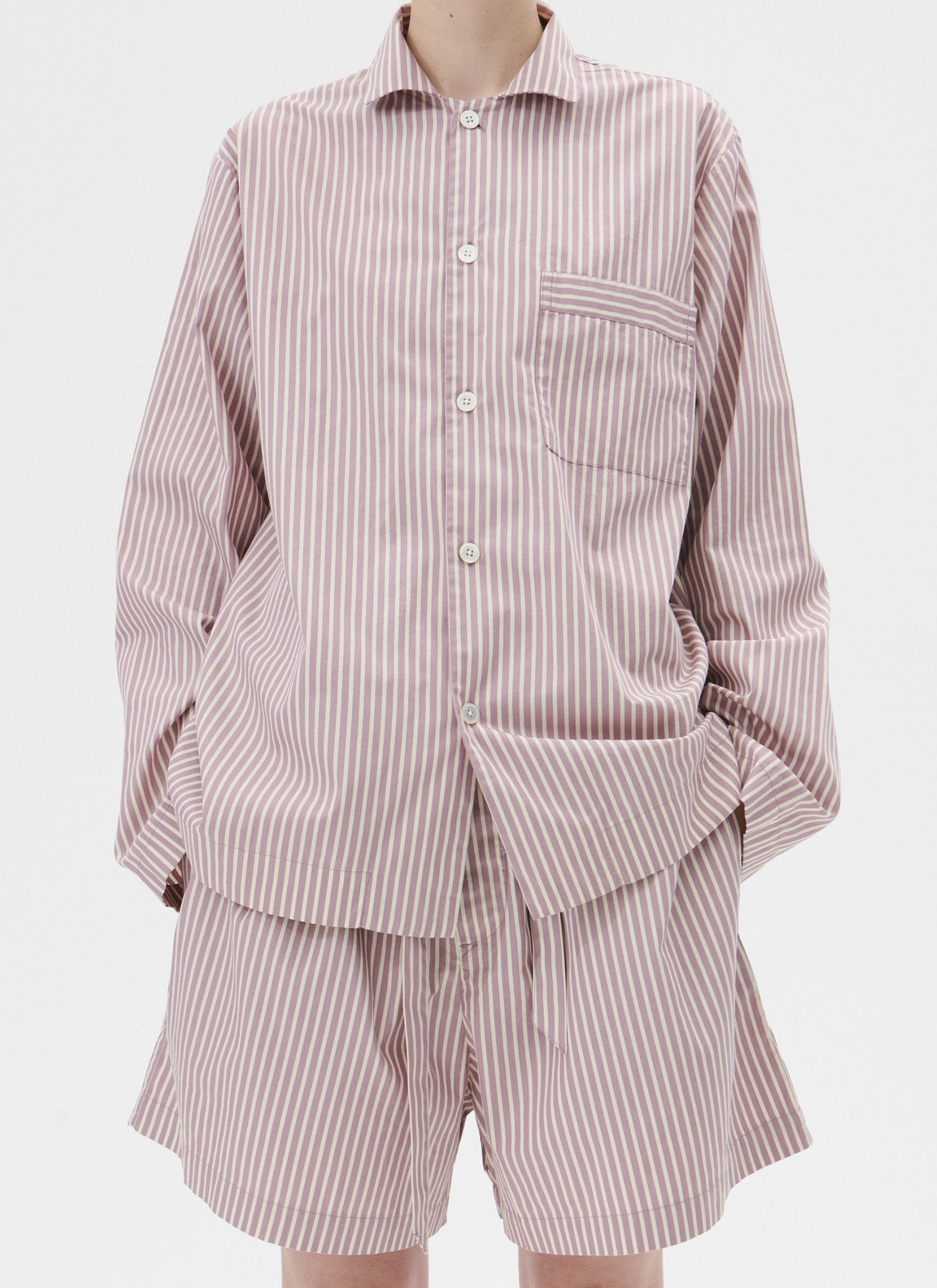 Poplin Sleep Shirt - Skipper Stripes