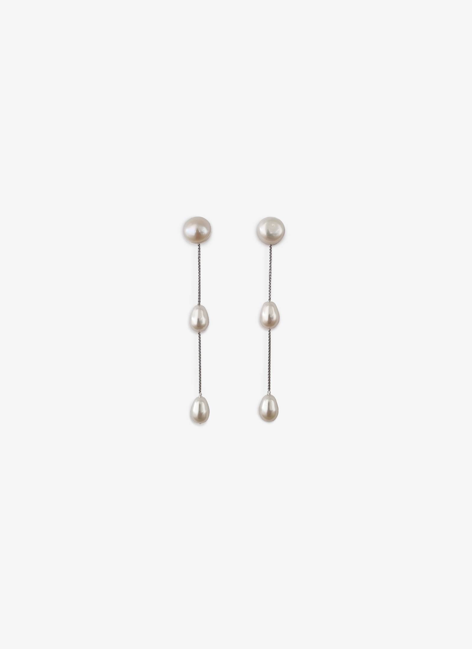 Small Pearl Drop Earrings