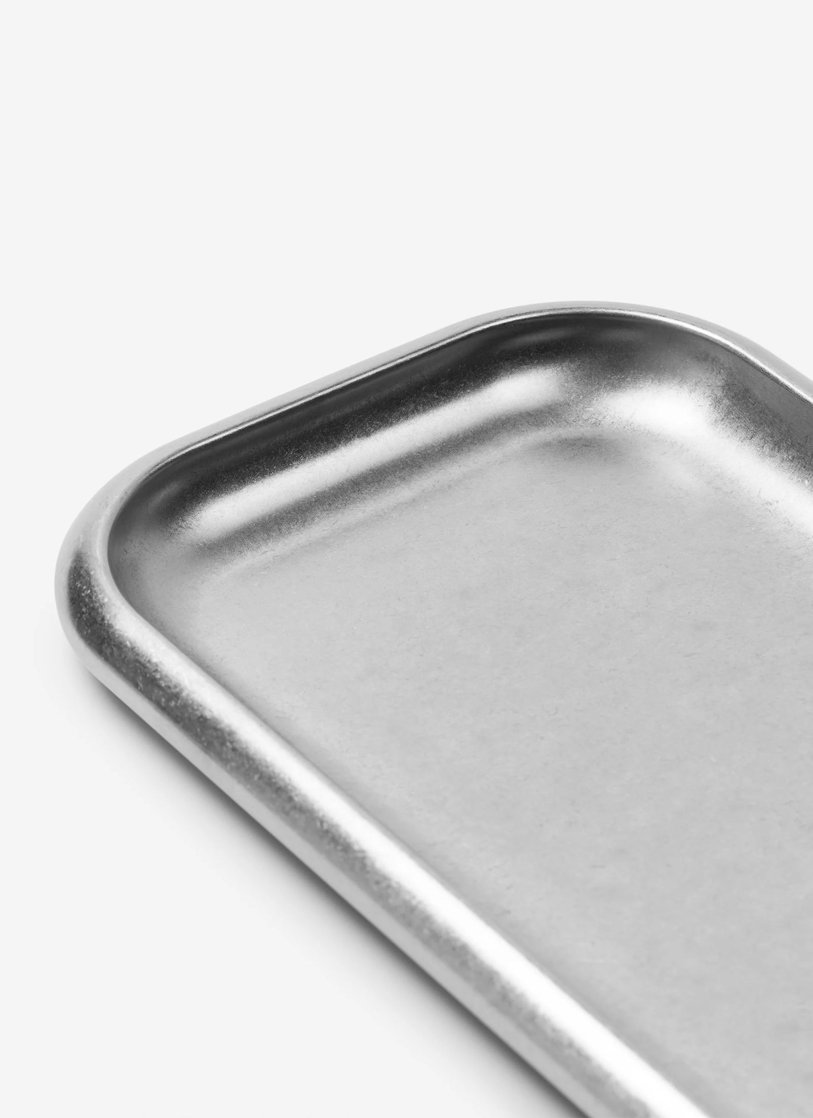 Small Steel Serving Tray - Stonewashed