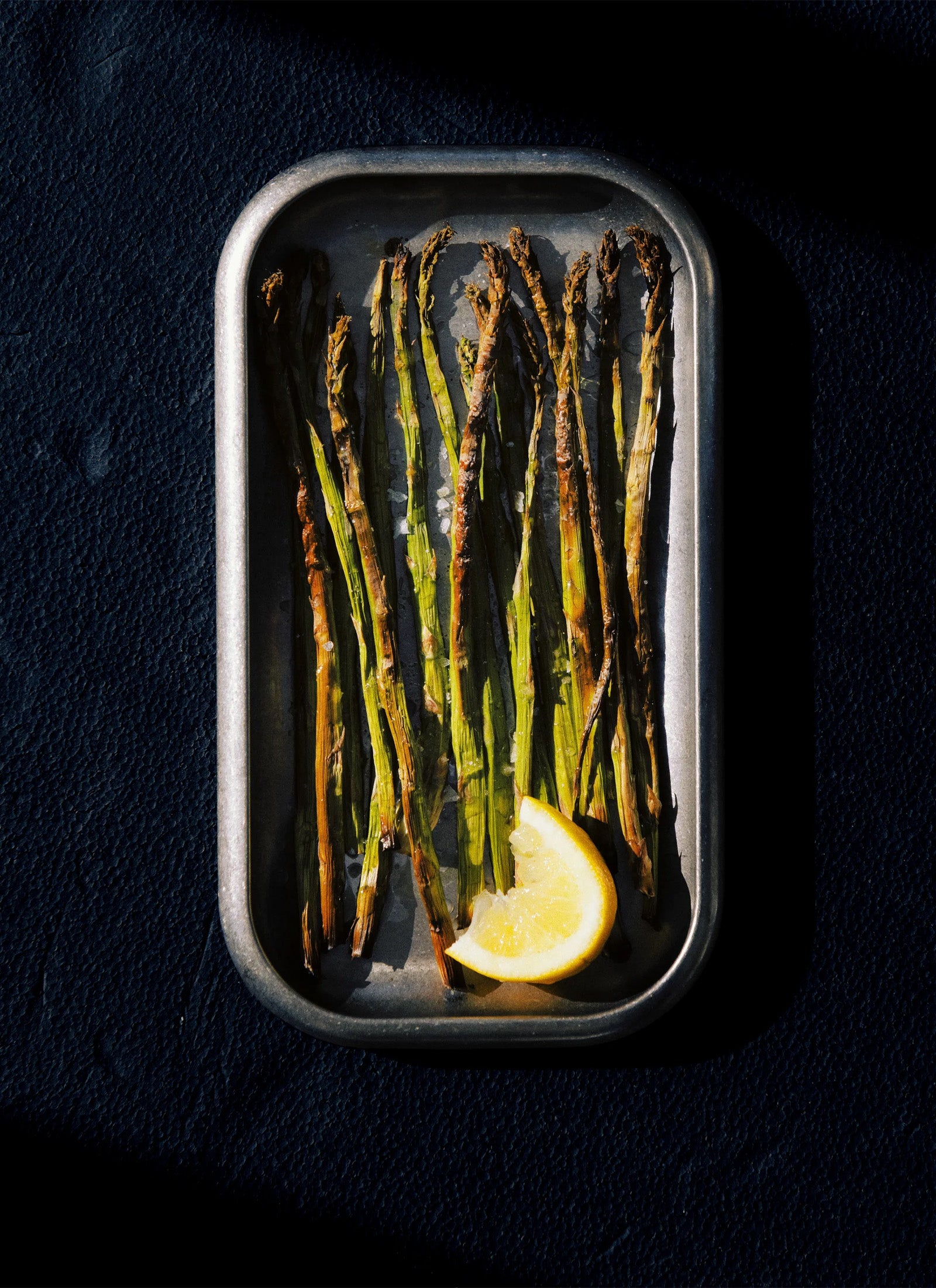 Small Steel Serving Tray - Stonewashed