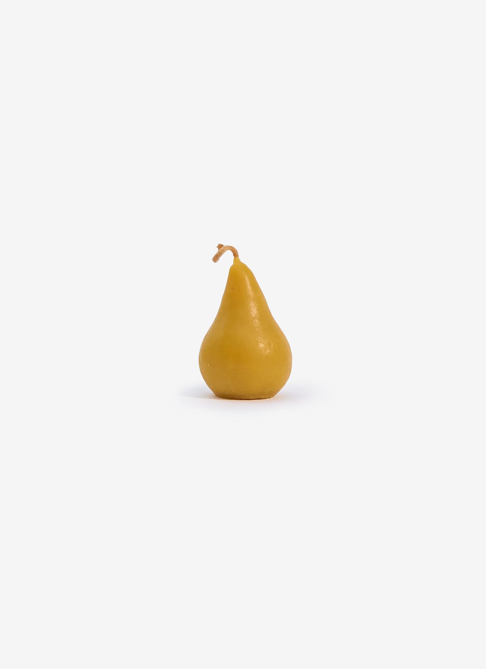 Small Green Pear Candle