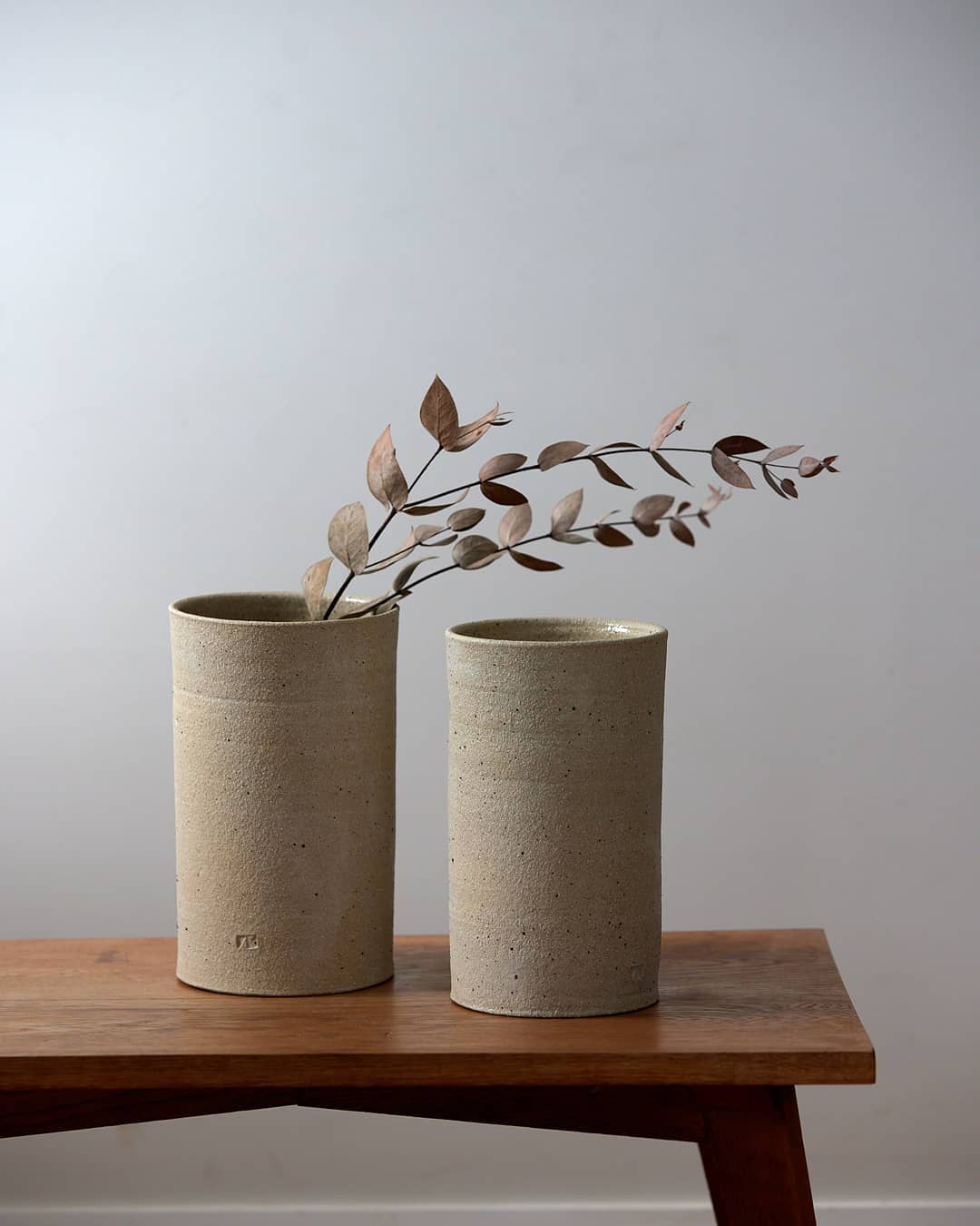Hollow Vase - Natural
