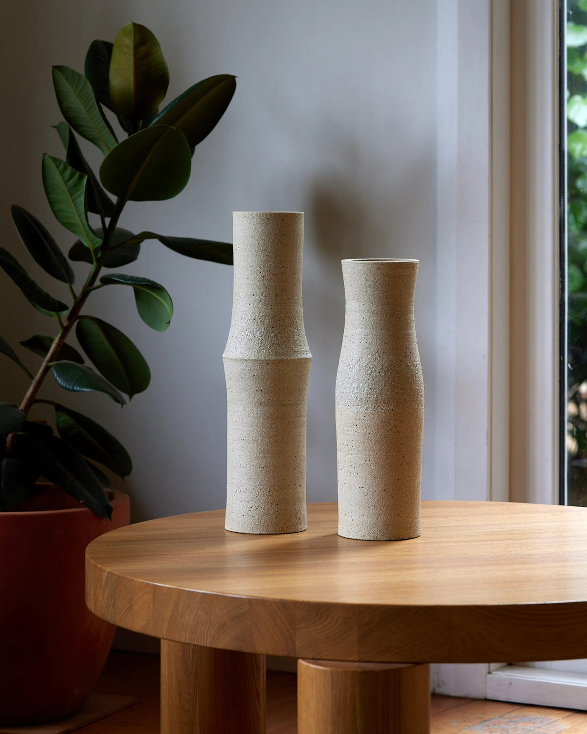 Large Ursula Vase - Natural