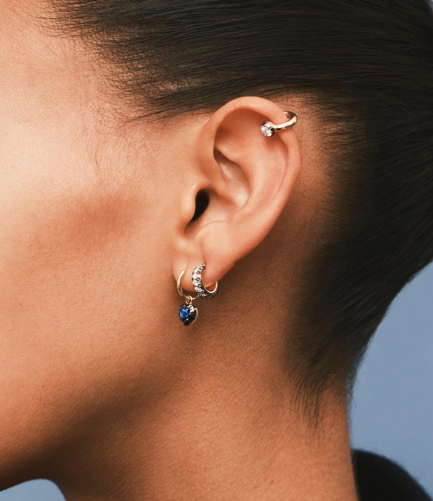 Single - Gypset Sapphire Heart 0.50ct BWG