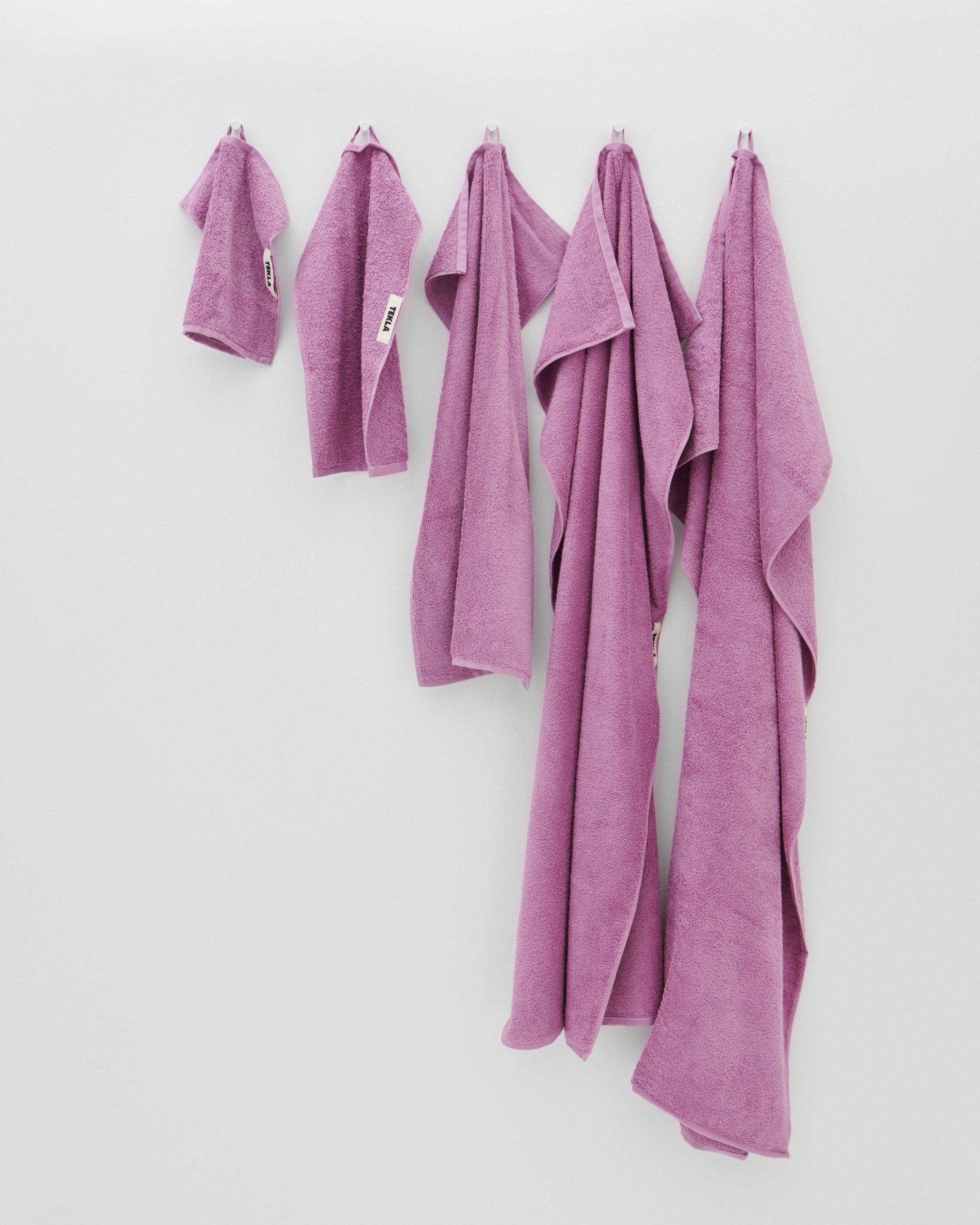 Organic Cotton Towels - Magenta