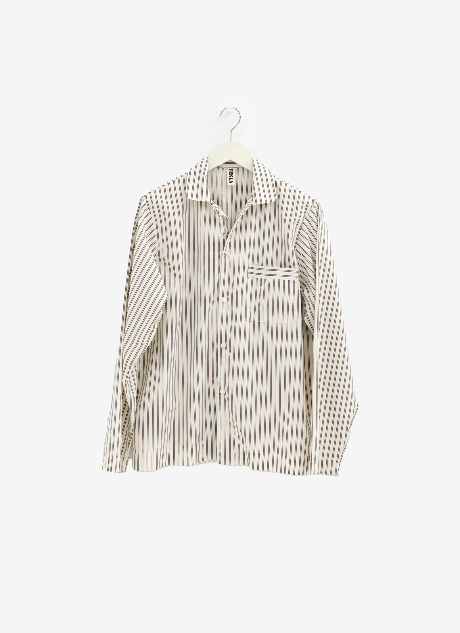 Poplin Sleep Shirt - Hopper Stripes