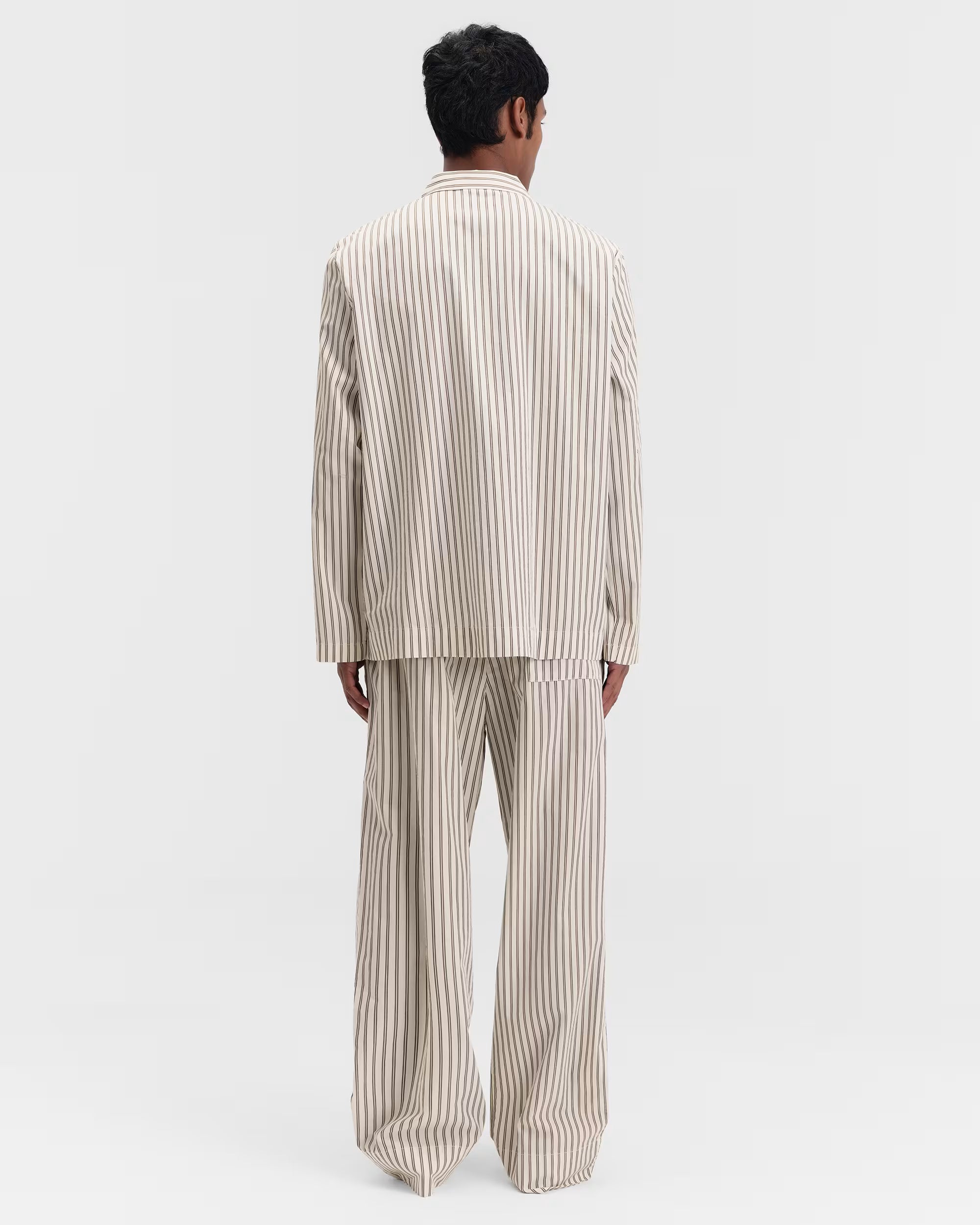Poplin Sleep Shirt - Hopper Stripes