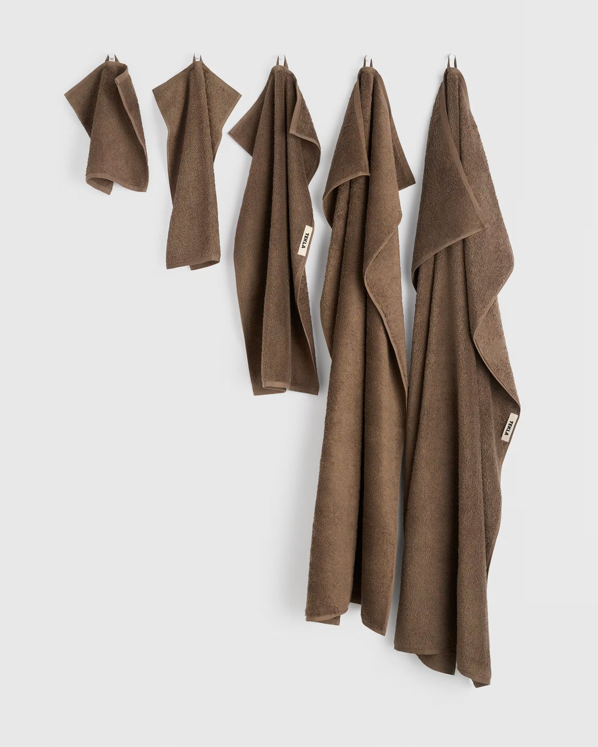Organic Cotton Towels - Kodiak Brown