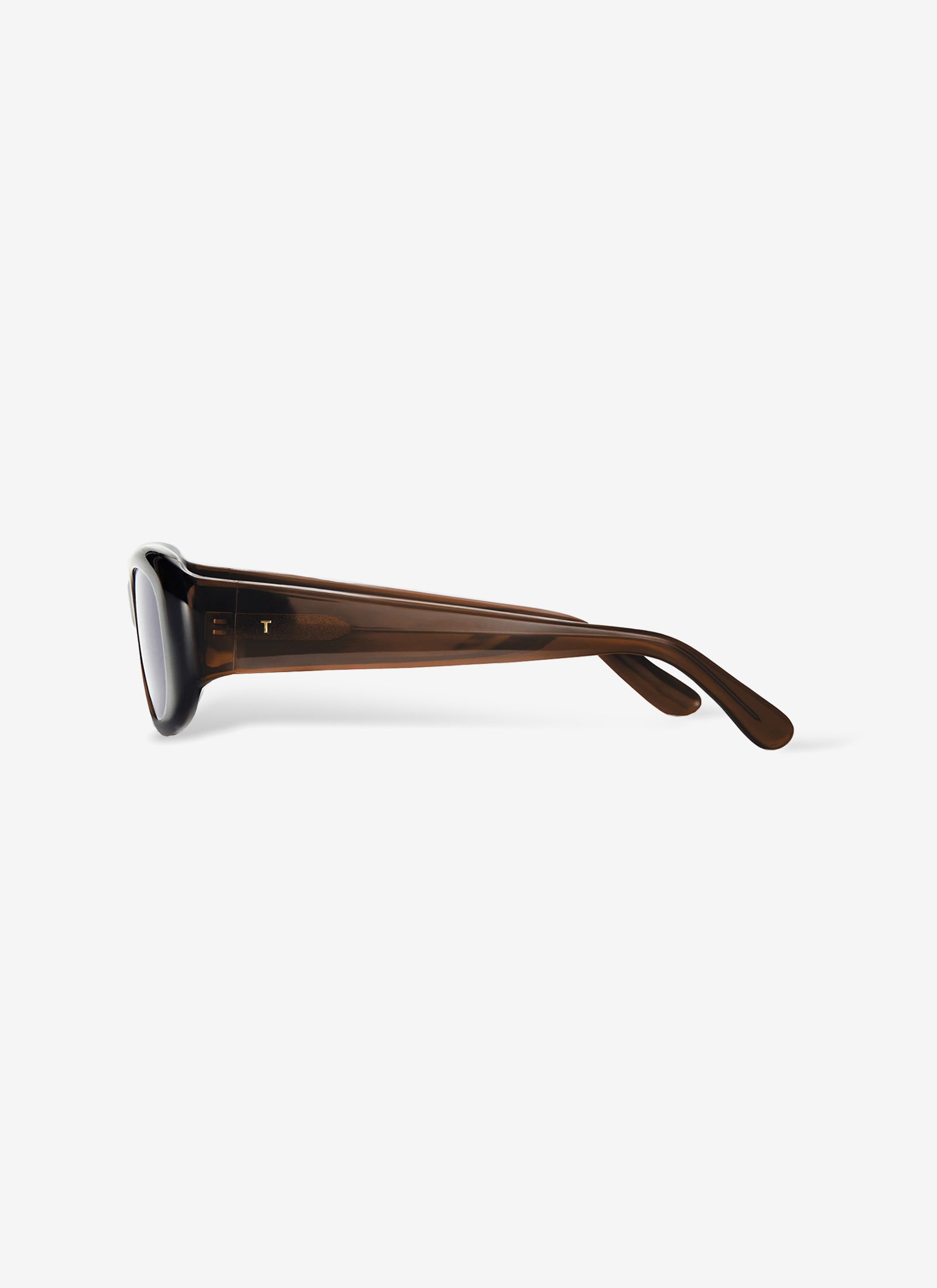 The Al - Crystal Brown with Black Lens