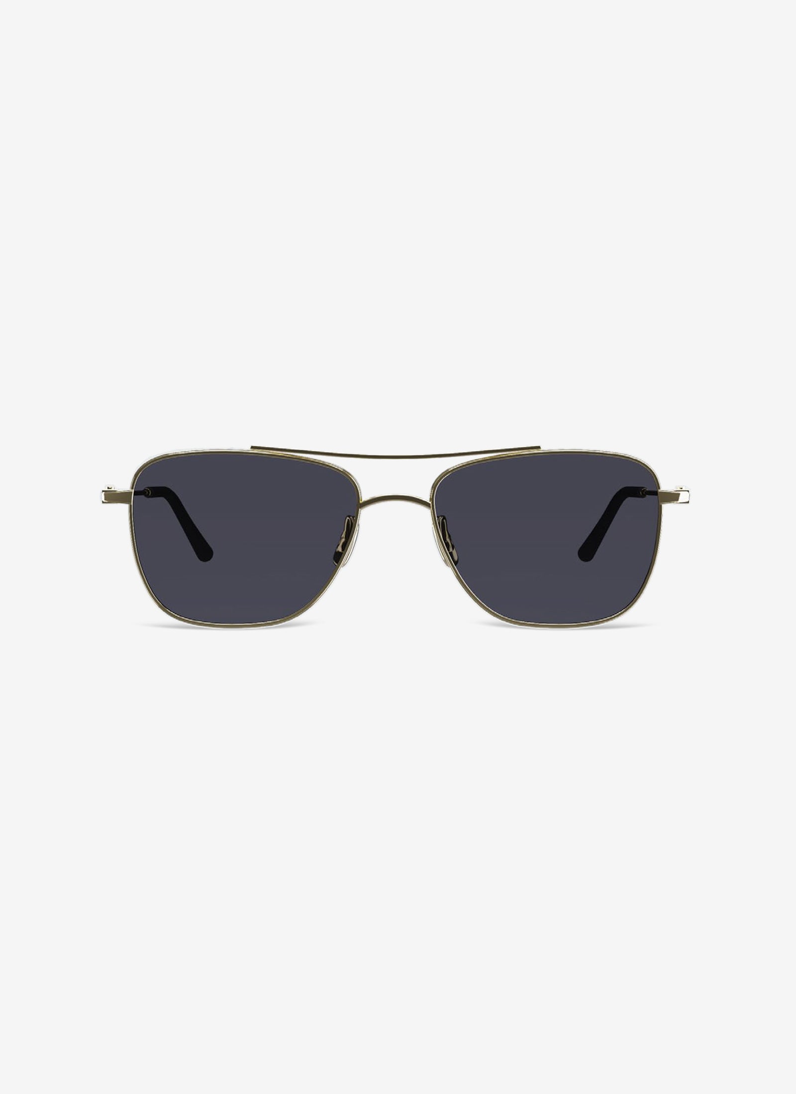 The Malone - Gold with Black Lens