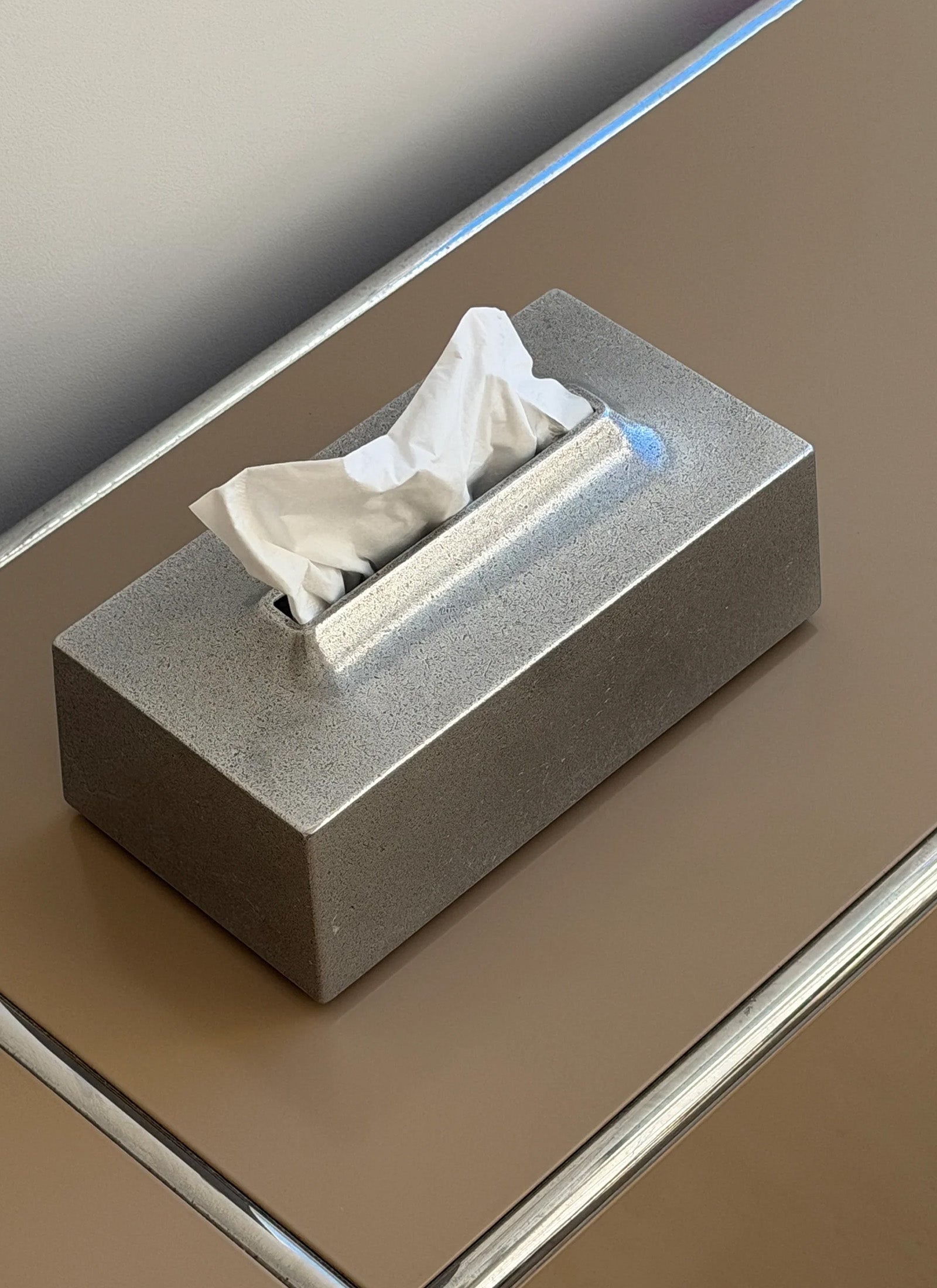 Tissue Box - Aluminium