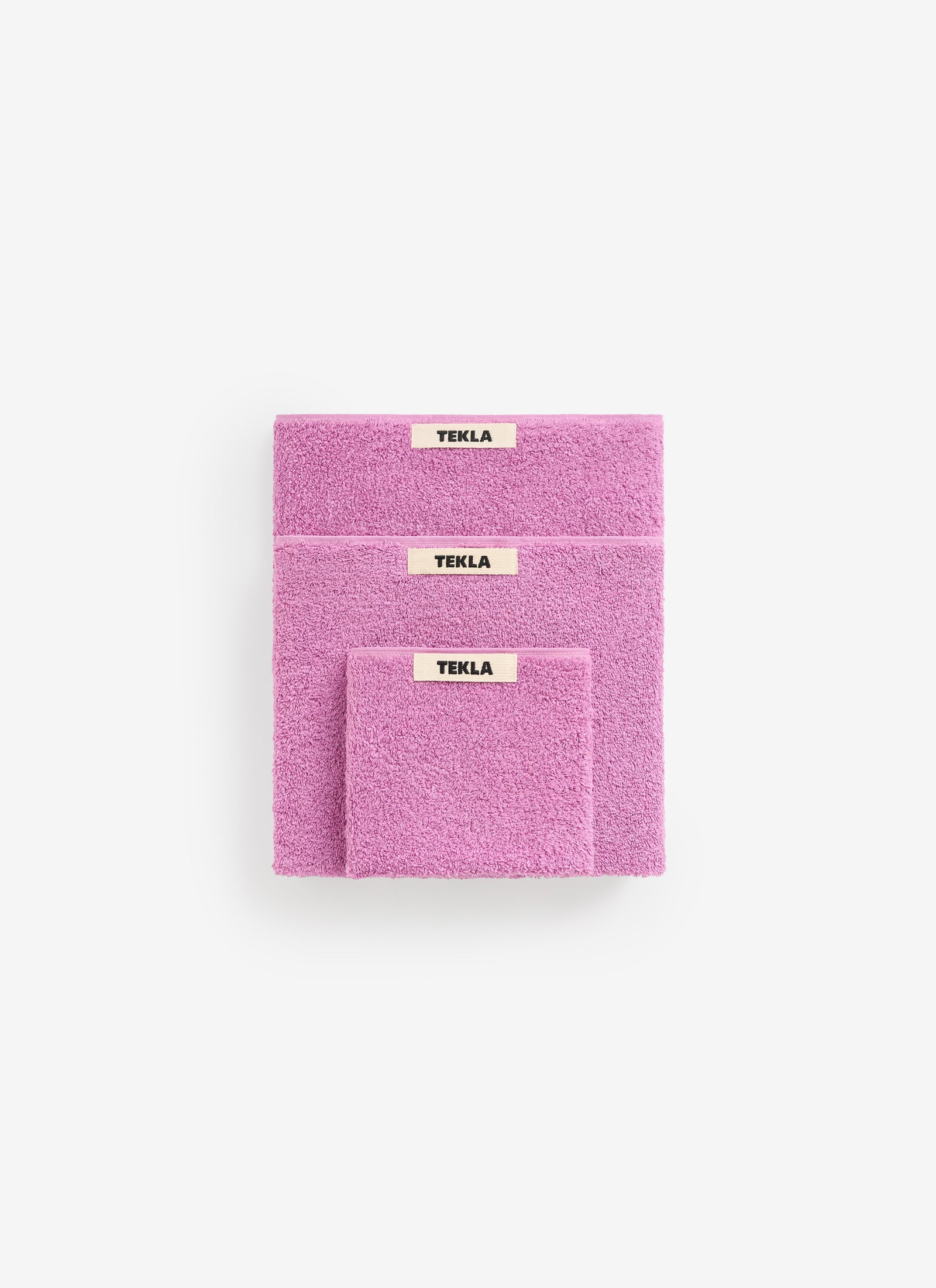 Organic Cotton Towels - Magenta