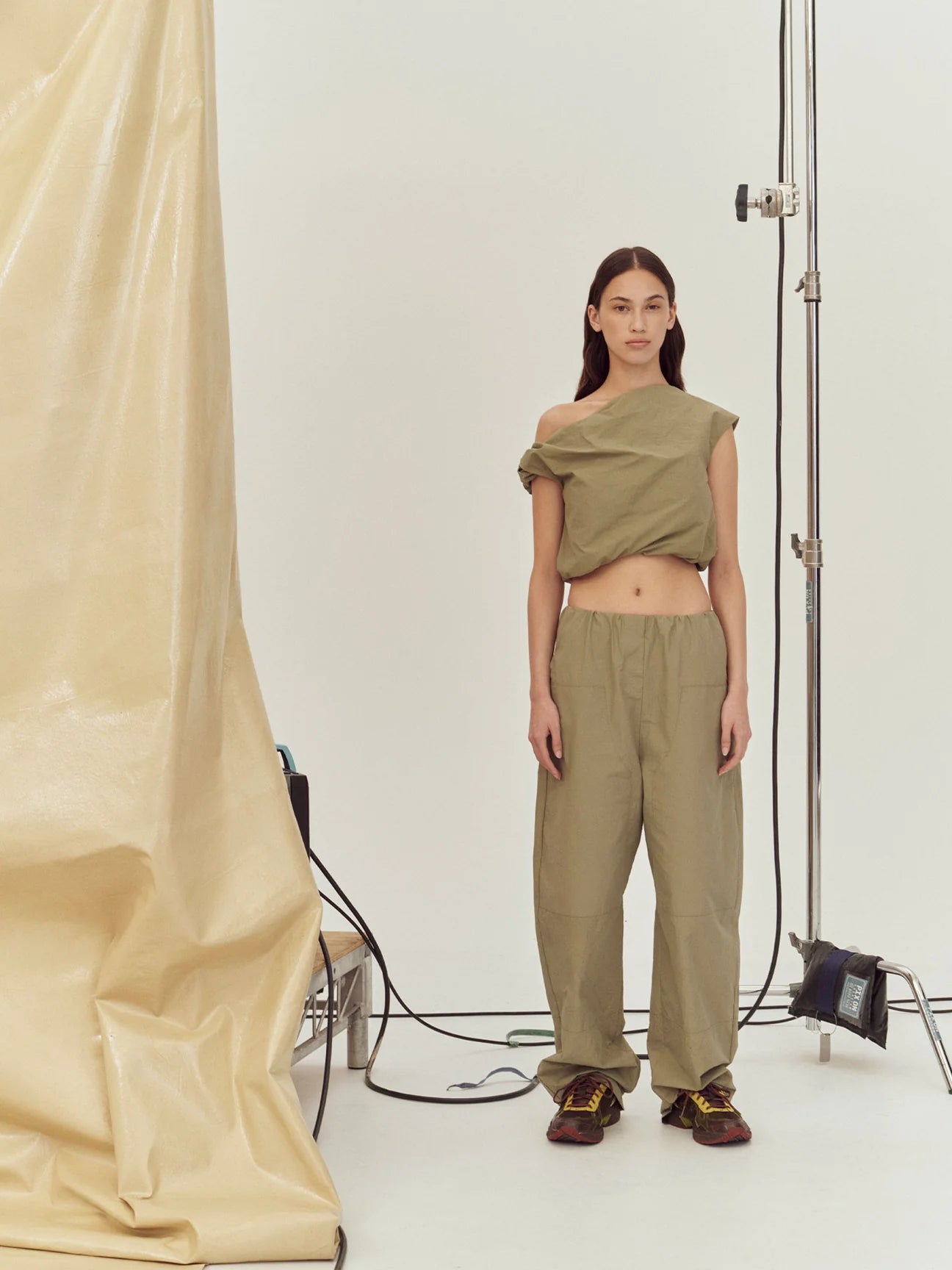 Cocoon Trackpant in Clay