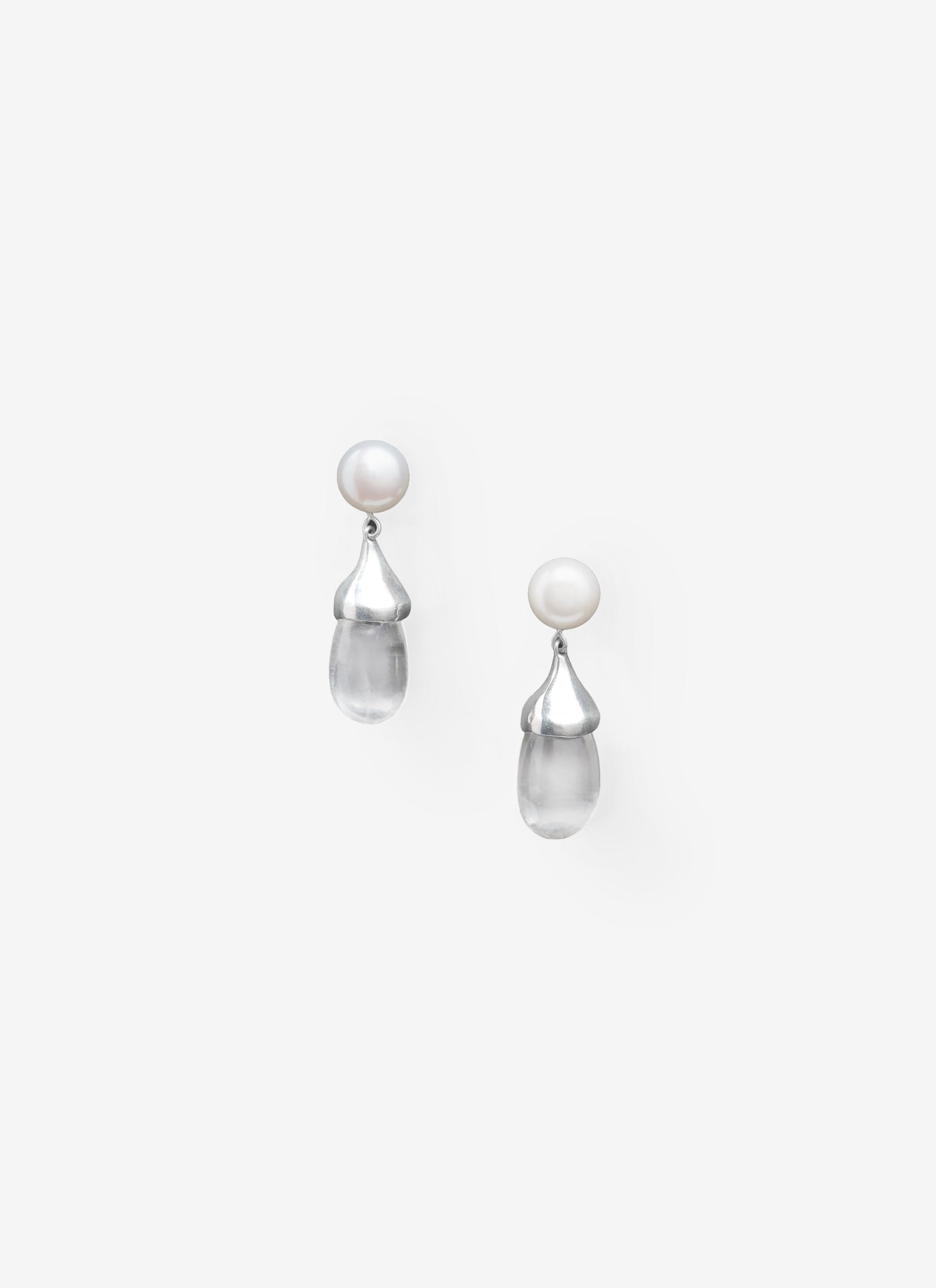 Audrey Earrings in Quartz