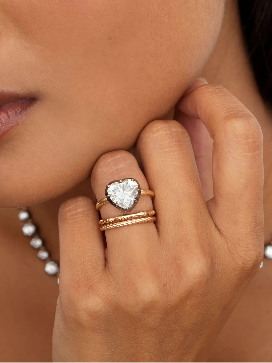 Gold Band - Bamboo Wide RG