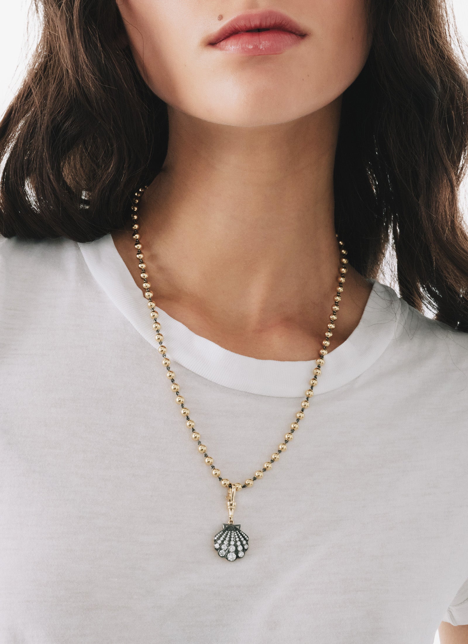 Pendant - Beaches Diamond Shell