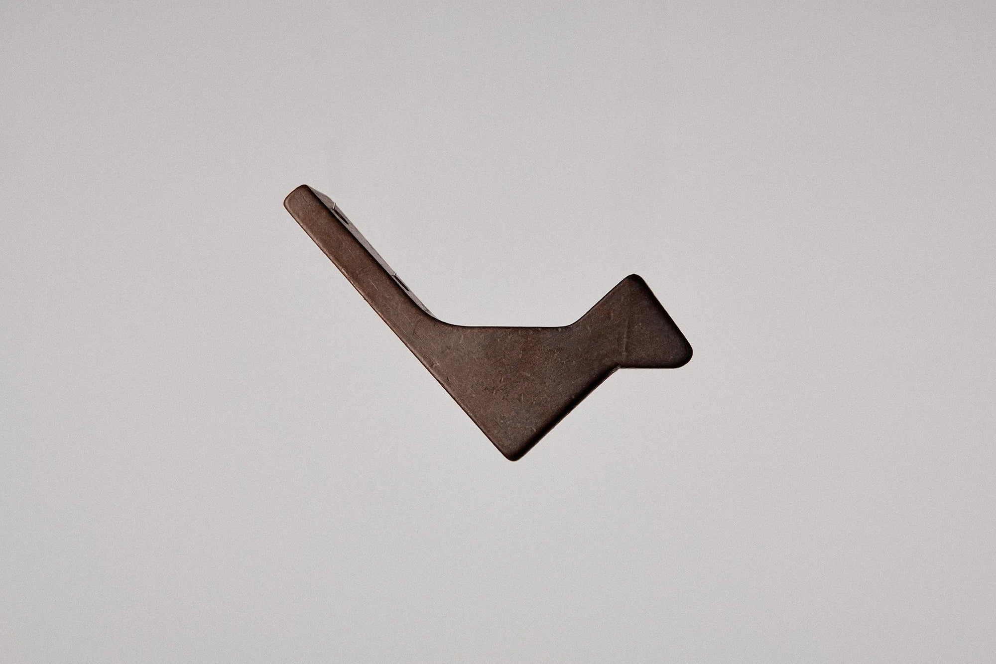 Towel Hook in Blackened Bronze