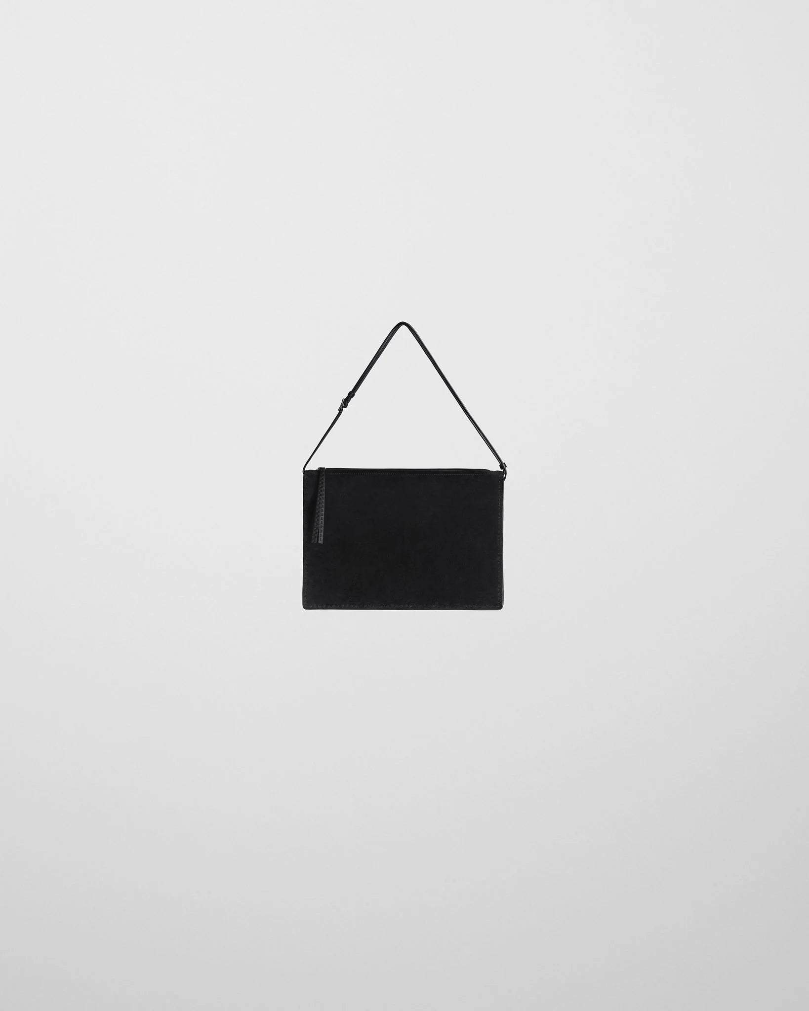 Glove Pochette - Black Suede Leather