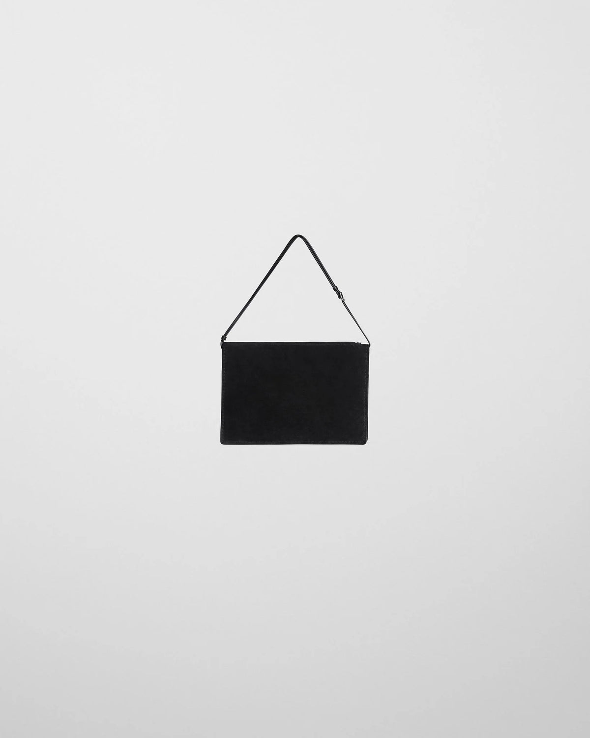 Glove Pochette - Black Suede Leather
