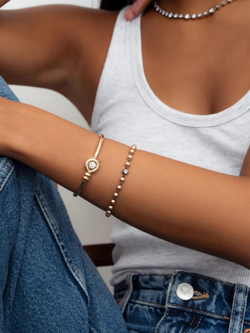 Bracelet - Ball n Chain with 0.25ct Diamond RG