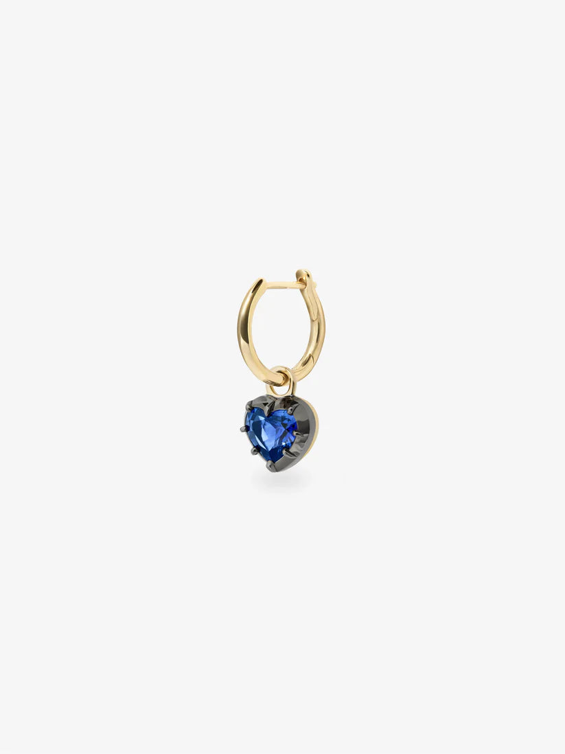 Single - Gypset Sapphire Heart 0.50ct BWG