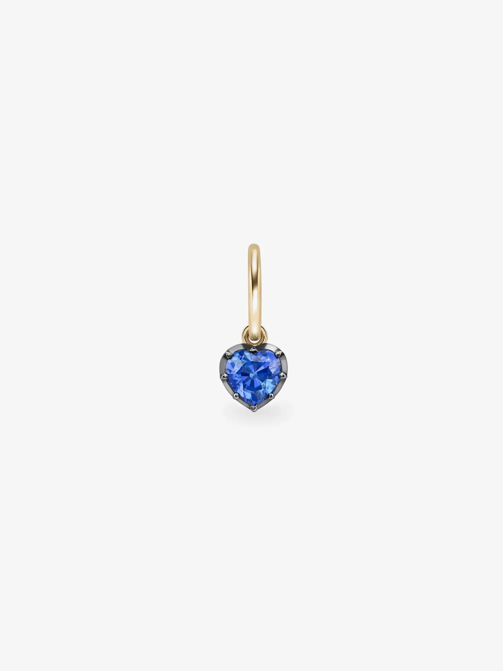 Single - Gypset Sapphire Heart 0.50ct BWG