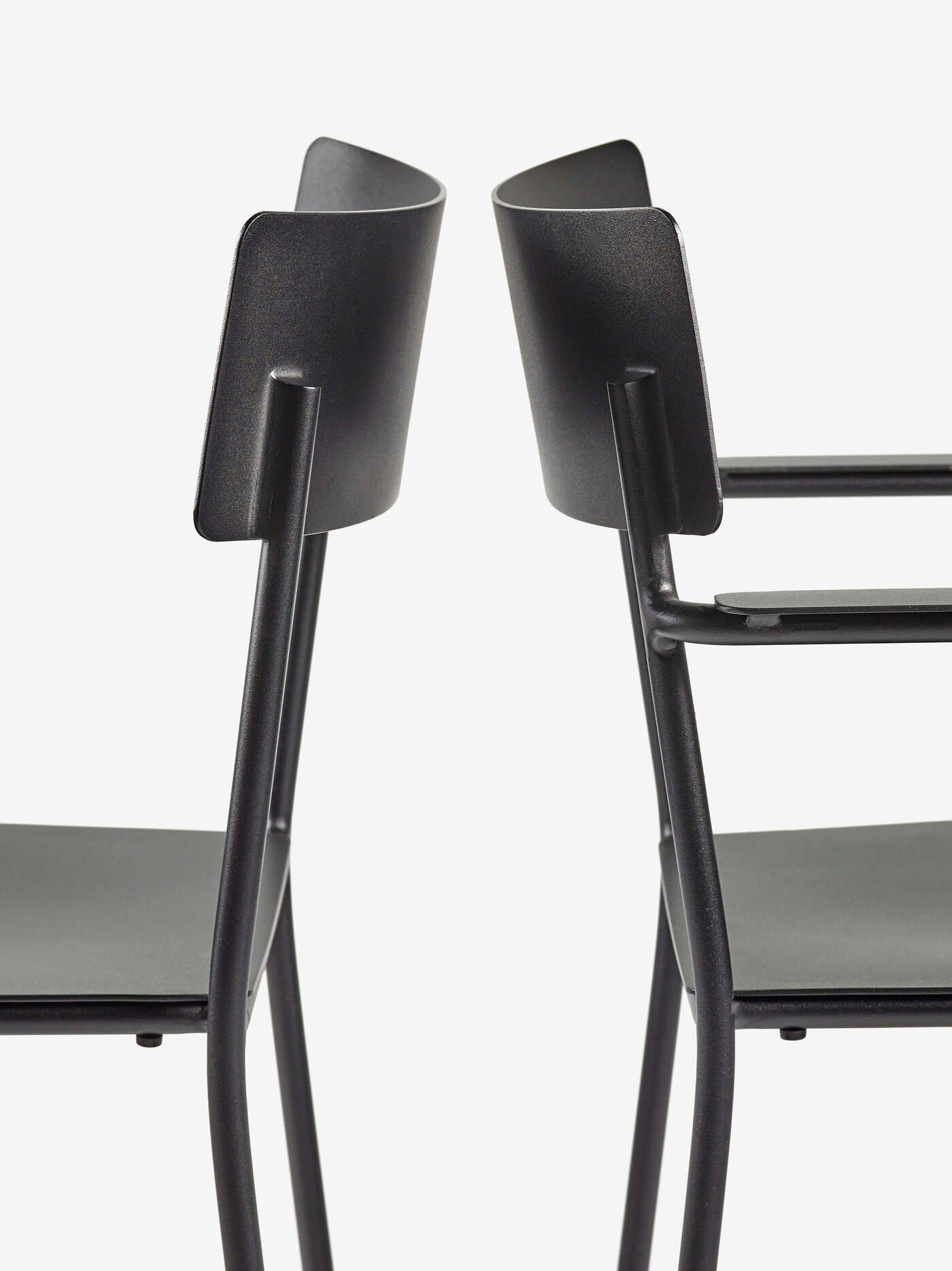 August Armchair - Black by Vincent Van Duysen