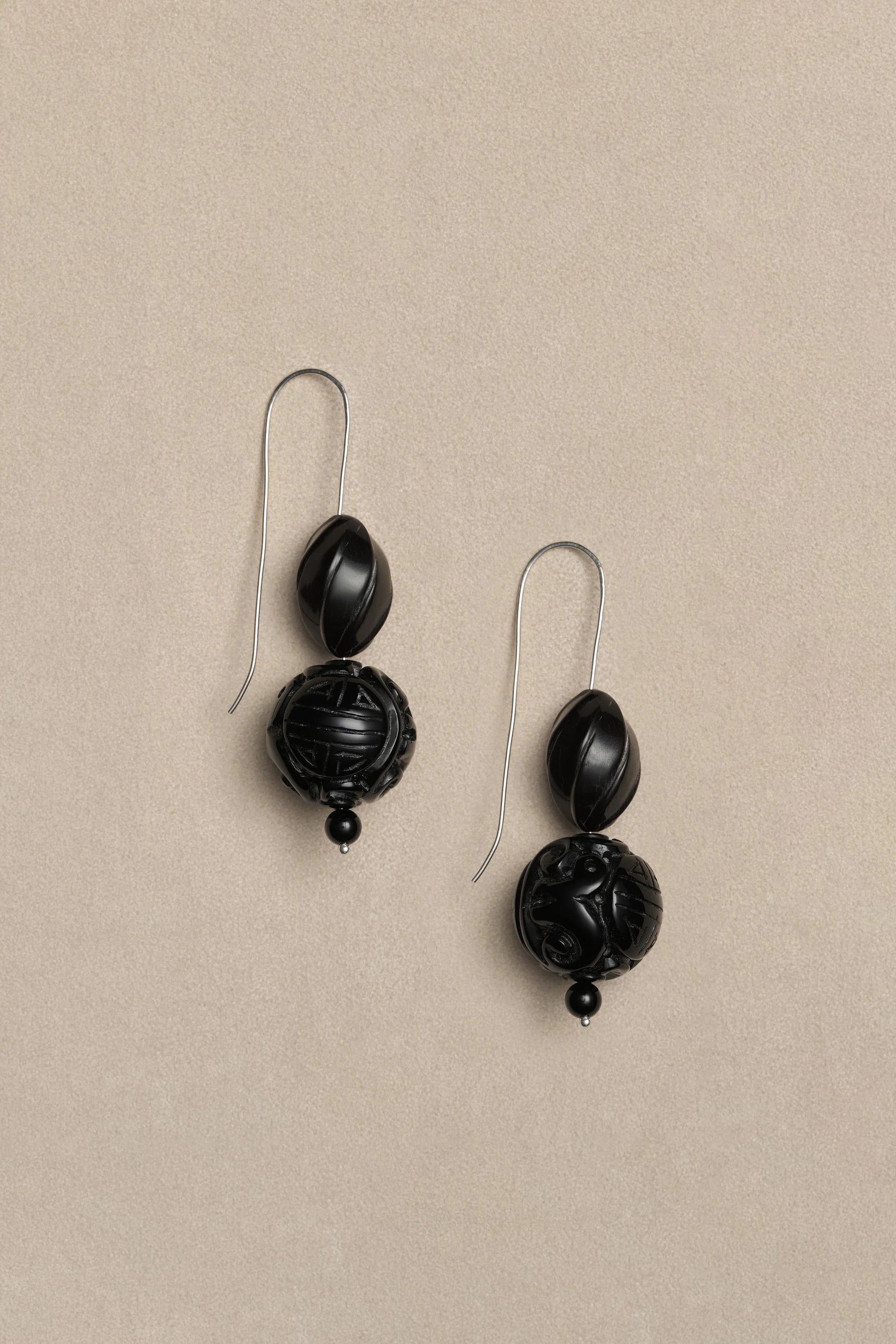 Magdalene Earrings - Onyx