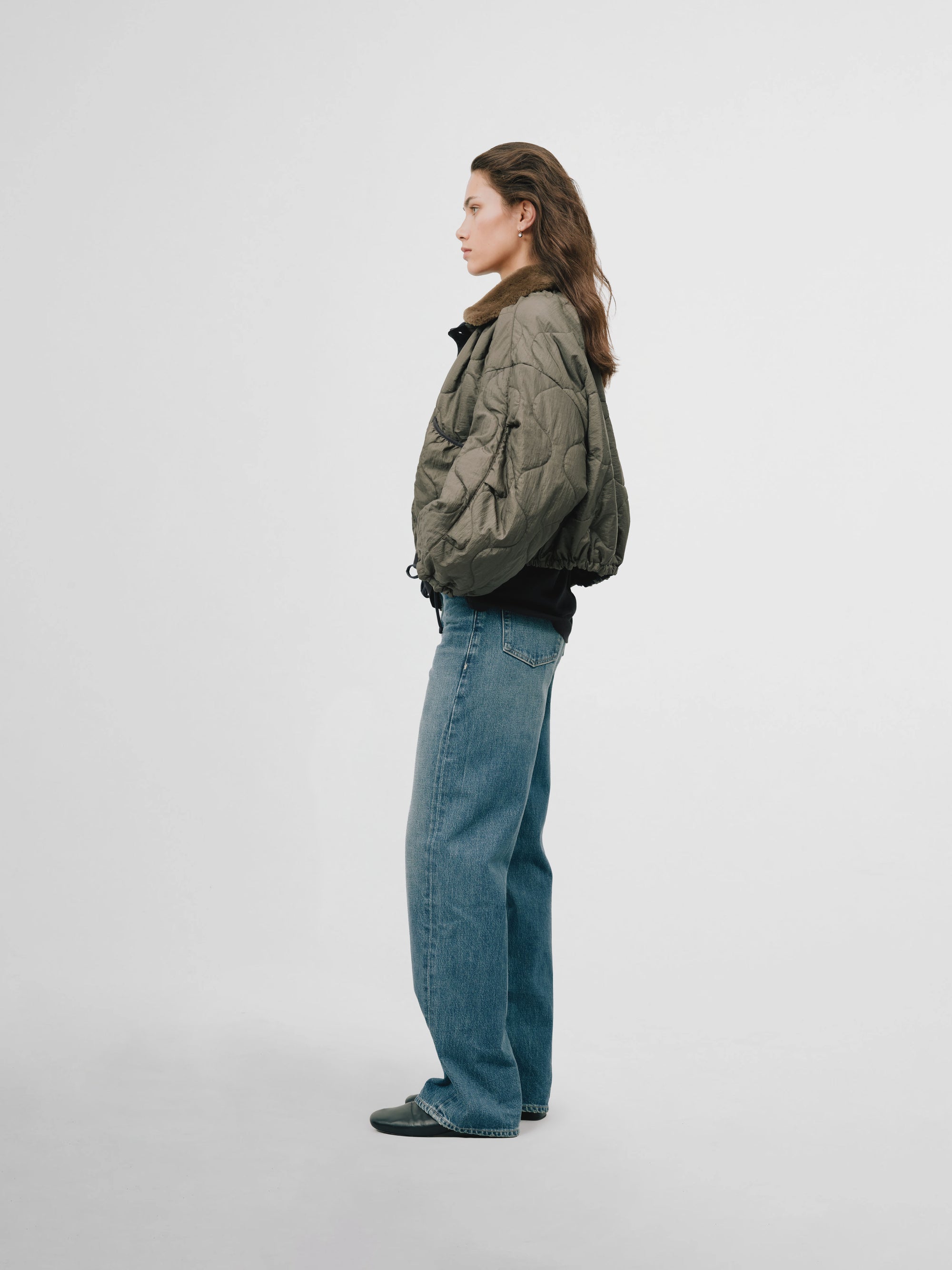 Parachute Bomber - Midnight / Olive
